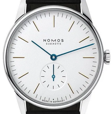 NOMOS Orion 309 35mm Stainless steel White