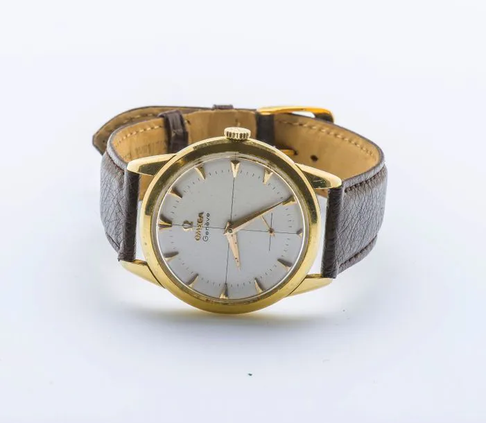 Omega Classique 2903 35mm Yellow gold Silver