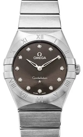 Omega Constellation 131.10.28.60.56.001 28mm Stainless steel Gray