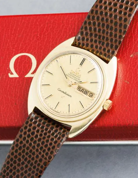 Omega Constellation 168.029 35mm Gold-plated Golden