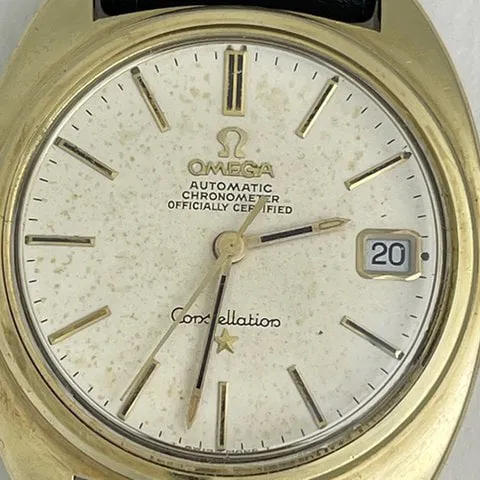 Omega Constellation CD 168017 SP 35mm Yellow gold and Stainless steel Silver