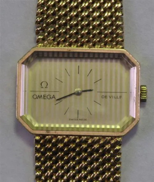 Omega De Ville Yellow gold Silver