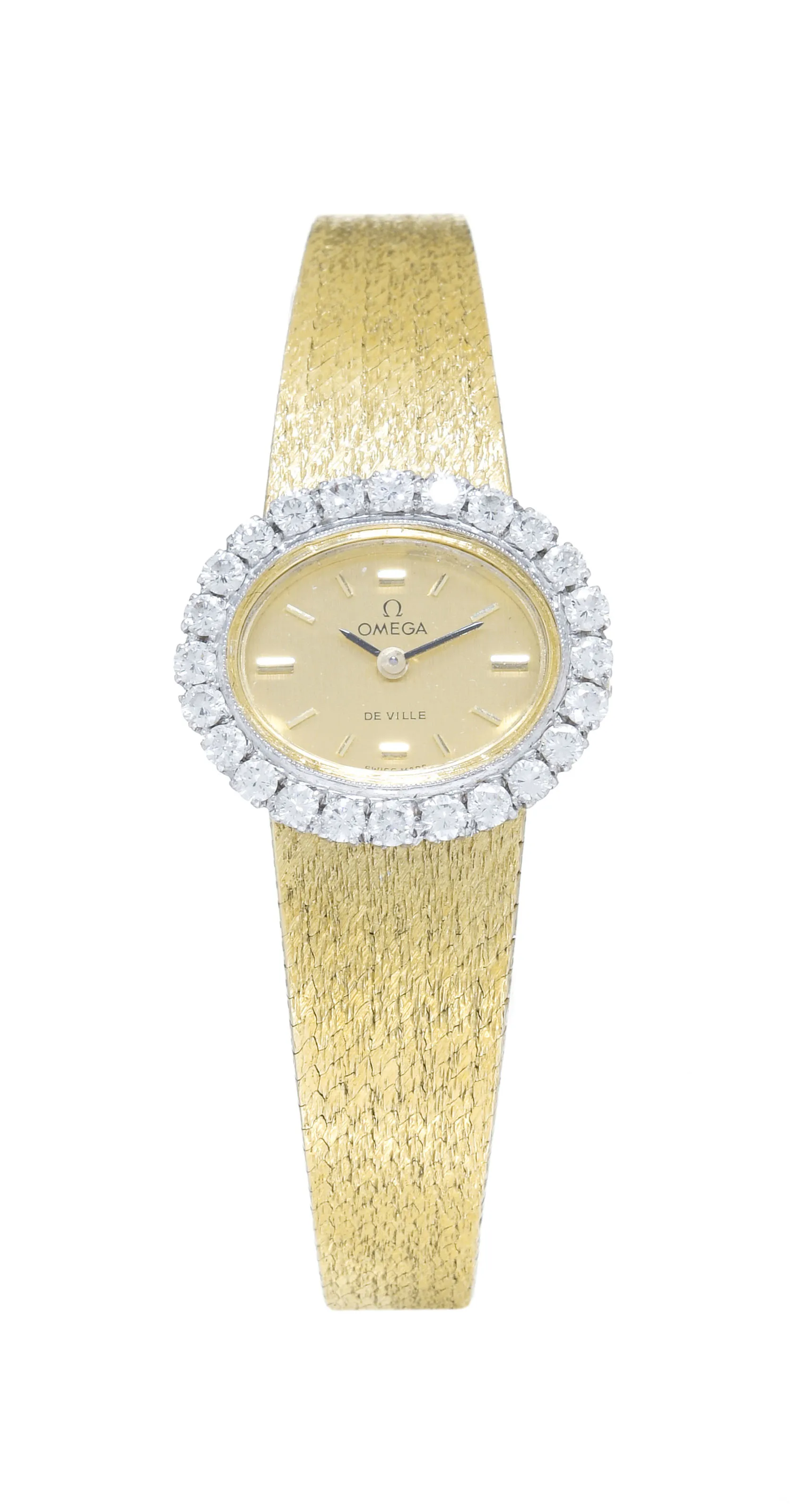 Omega De Ville BA8202 22mm Yellow gold Champagne