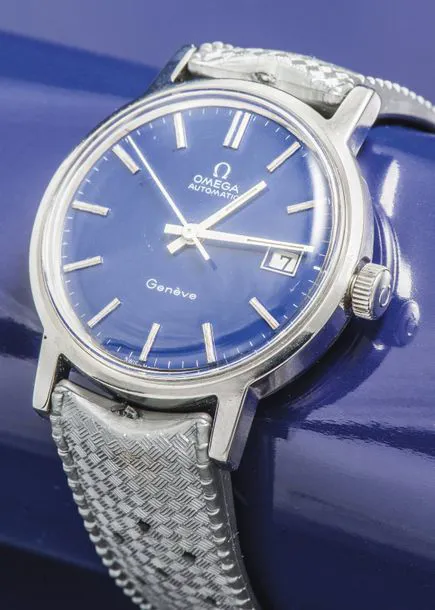 Omega Genève 116.0098 35mm Stainless steel Blue