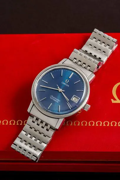 Omega Seamaster 166.0202 35mm Stainless steel Blue