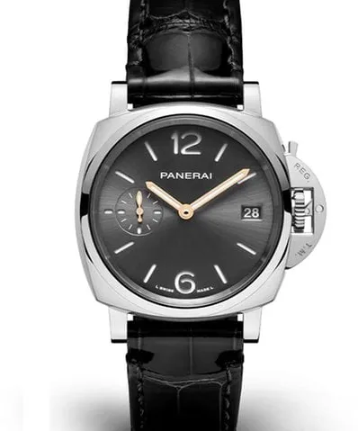 Panerai Luminor Due PAM 01247 38mm Steel Grey