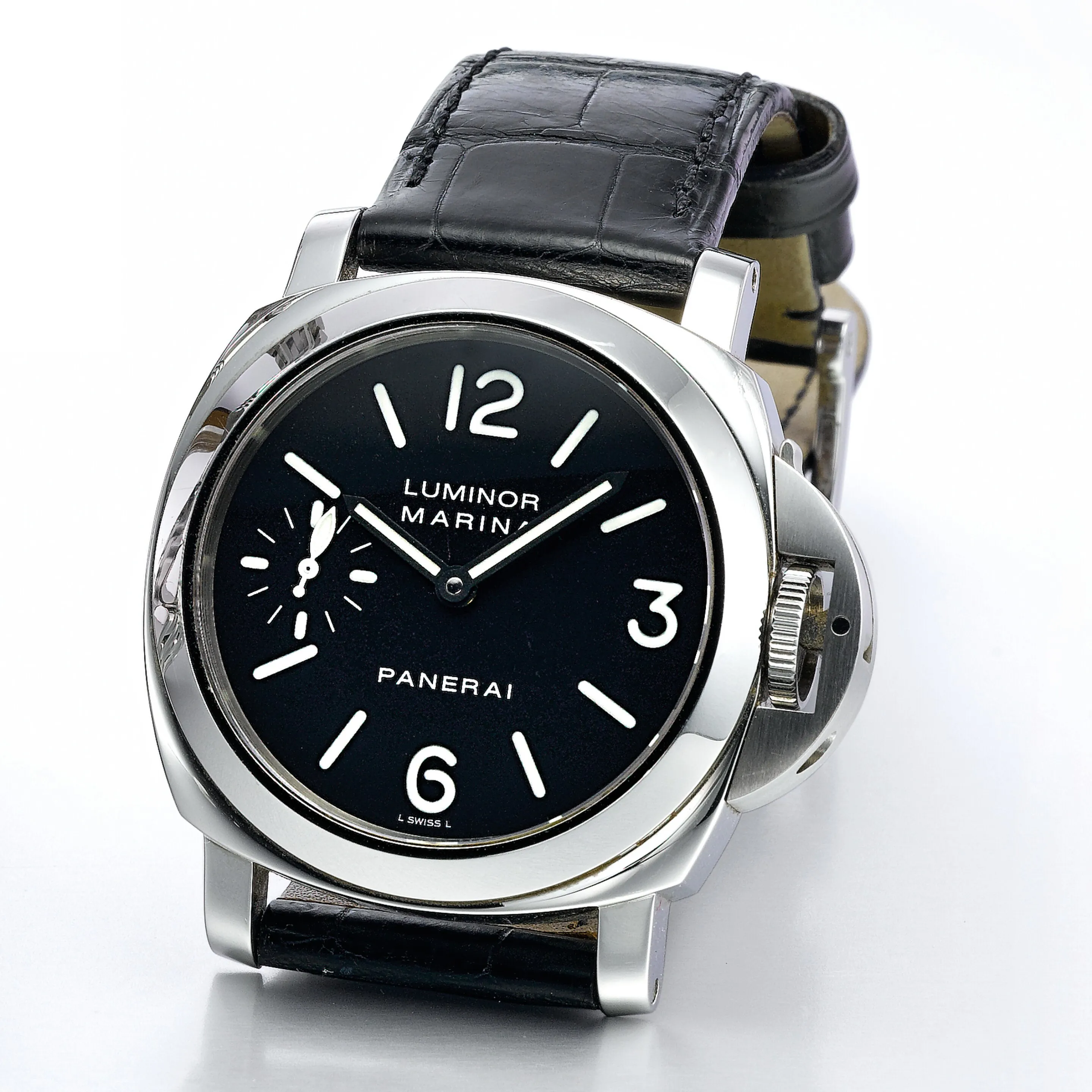 Panerai Luminor PAM 00111 44mm Stainless steel Black