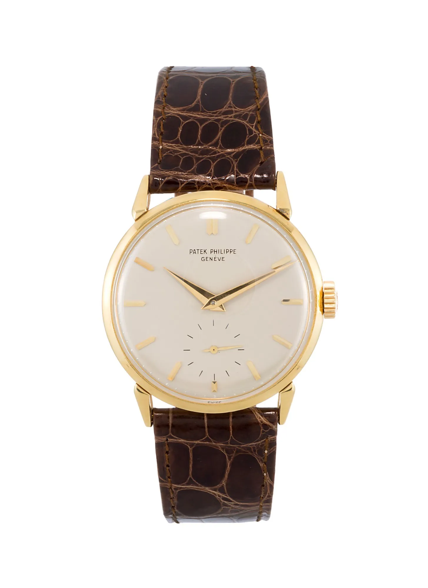 Patek Philippe 1578 34mm Yellow gold Silver