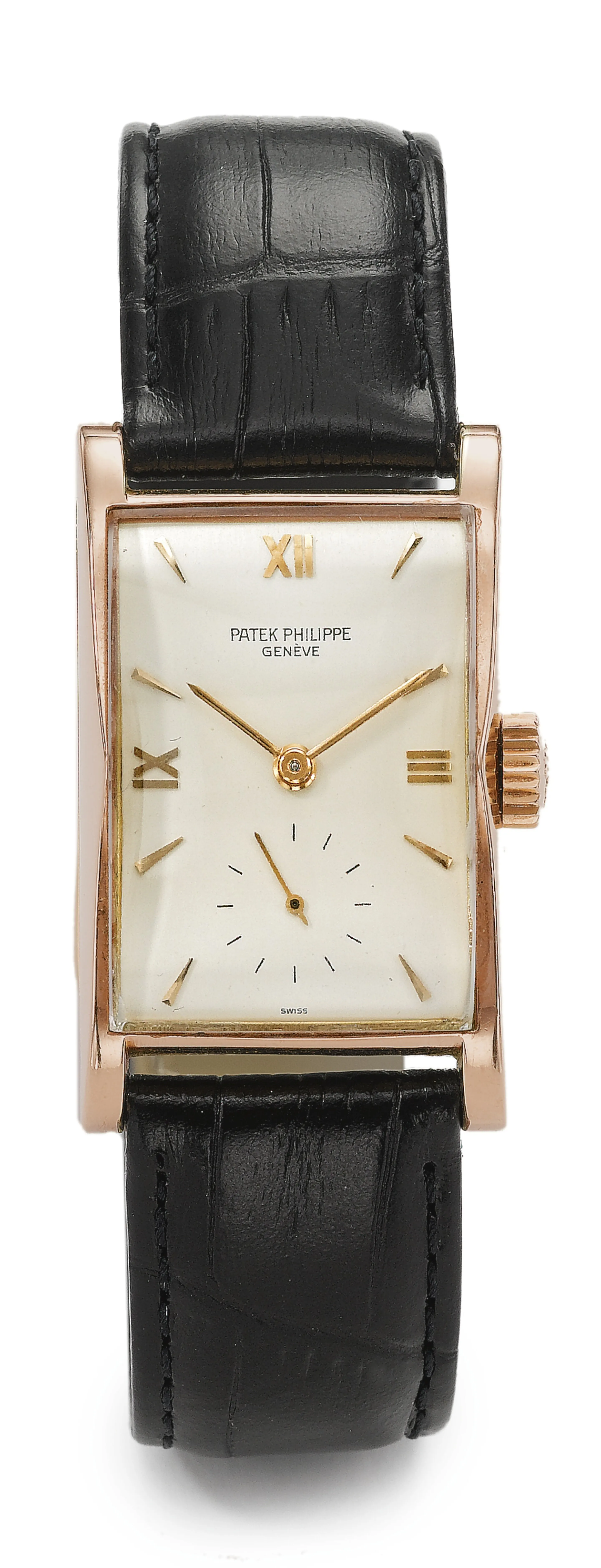 Patek Philippe 1588 37mm Rose gold Silver