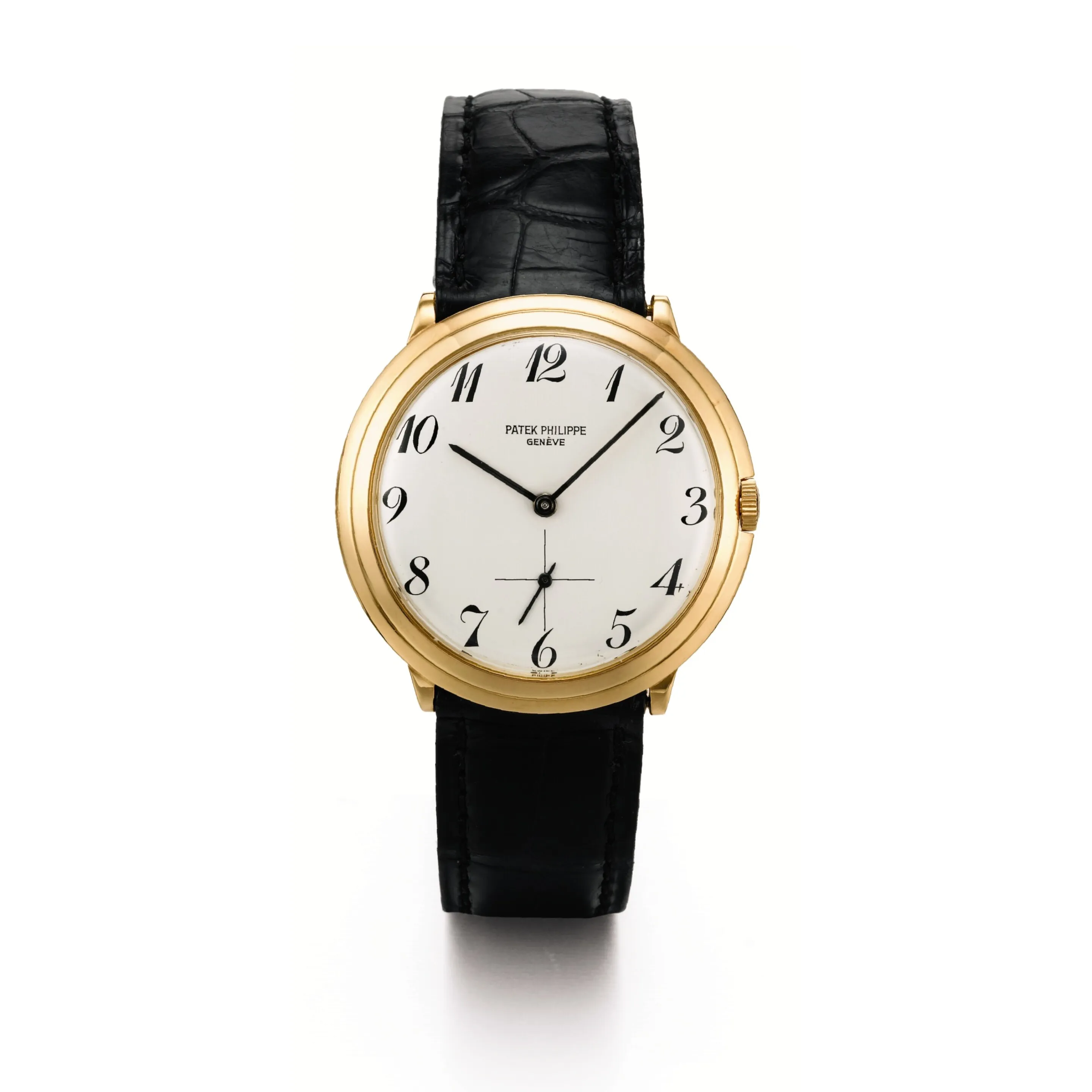 Patek Philippe 2501/1 34mm Yellow gold Silver