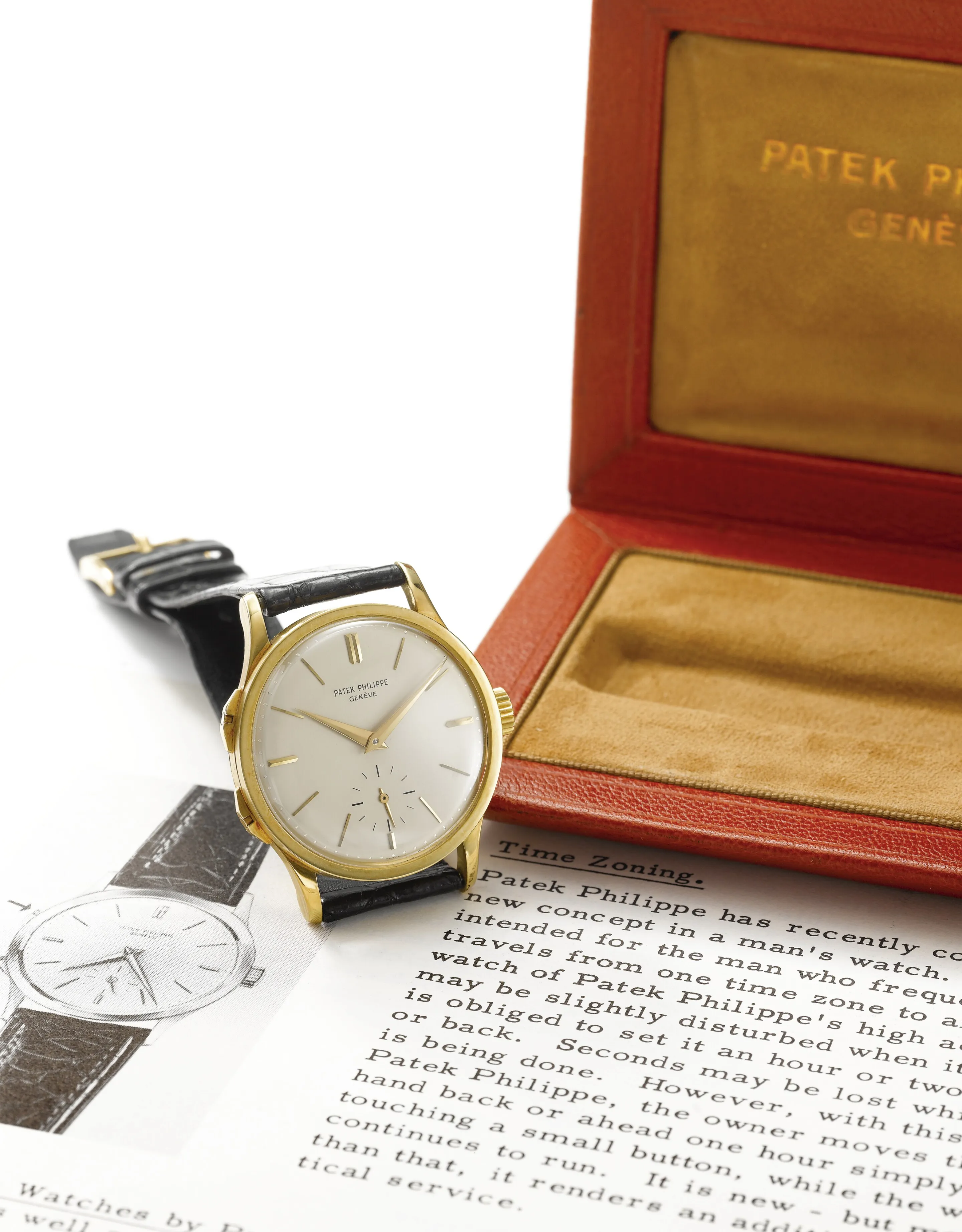 Patek Philippe Calatrava 2597 35mm Yellow gold Silver