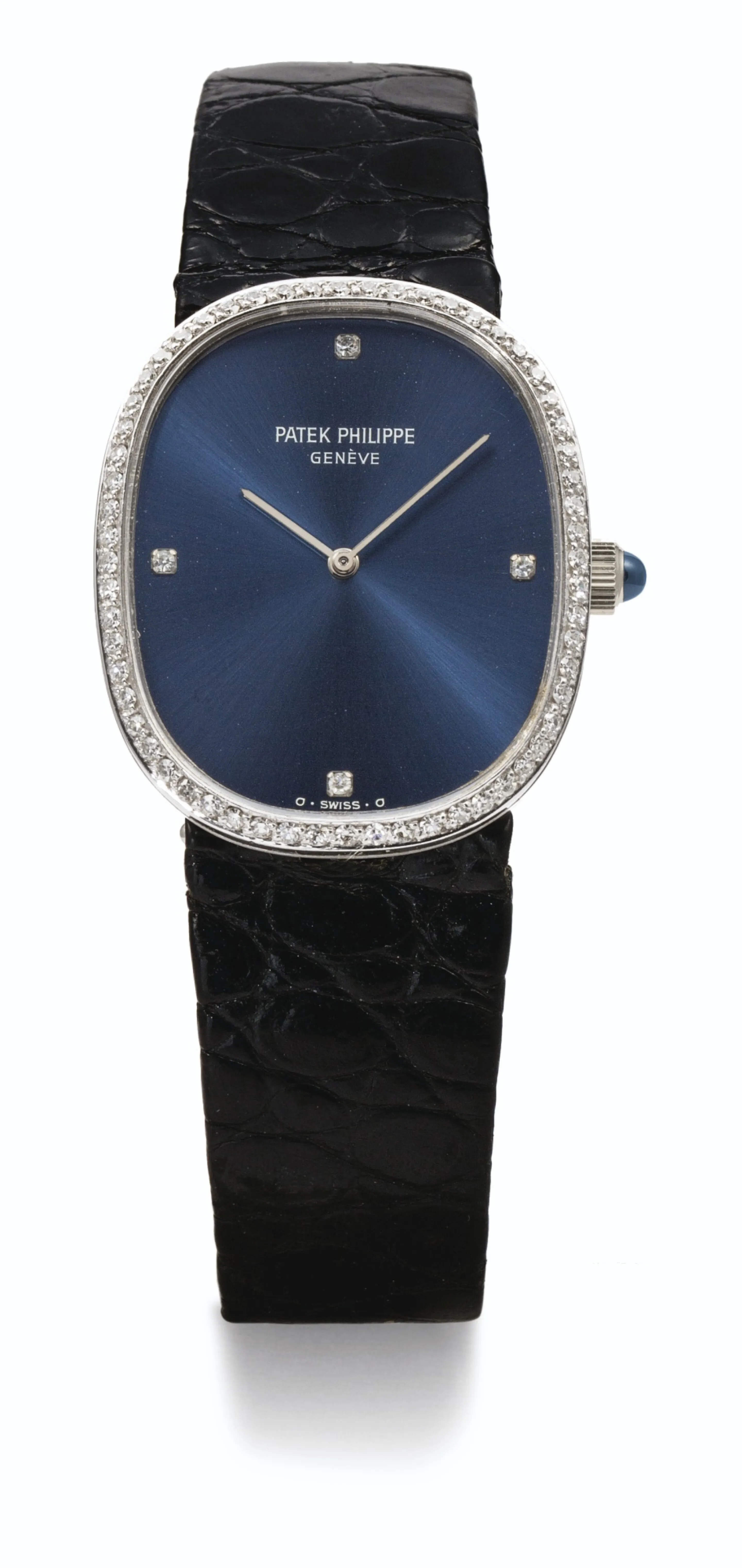 Patek Philippe 3849 32mm White gold Blue