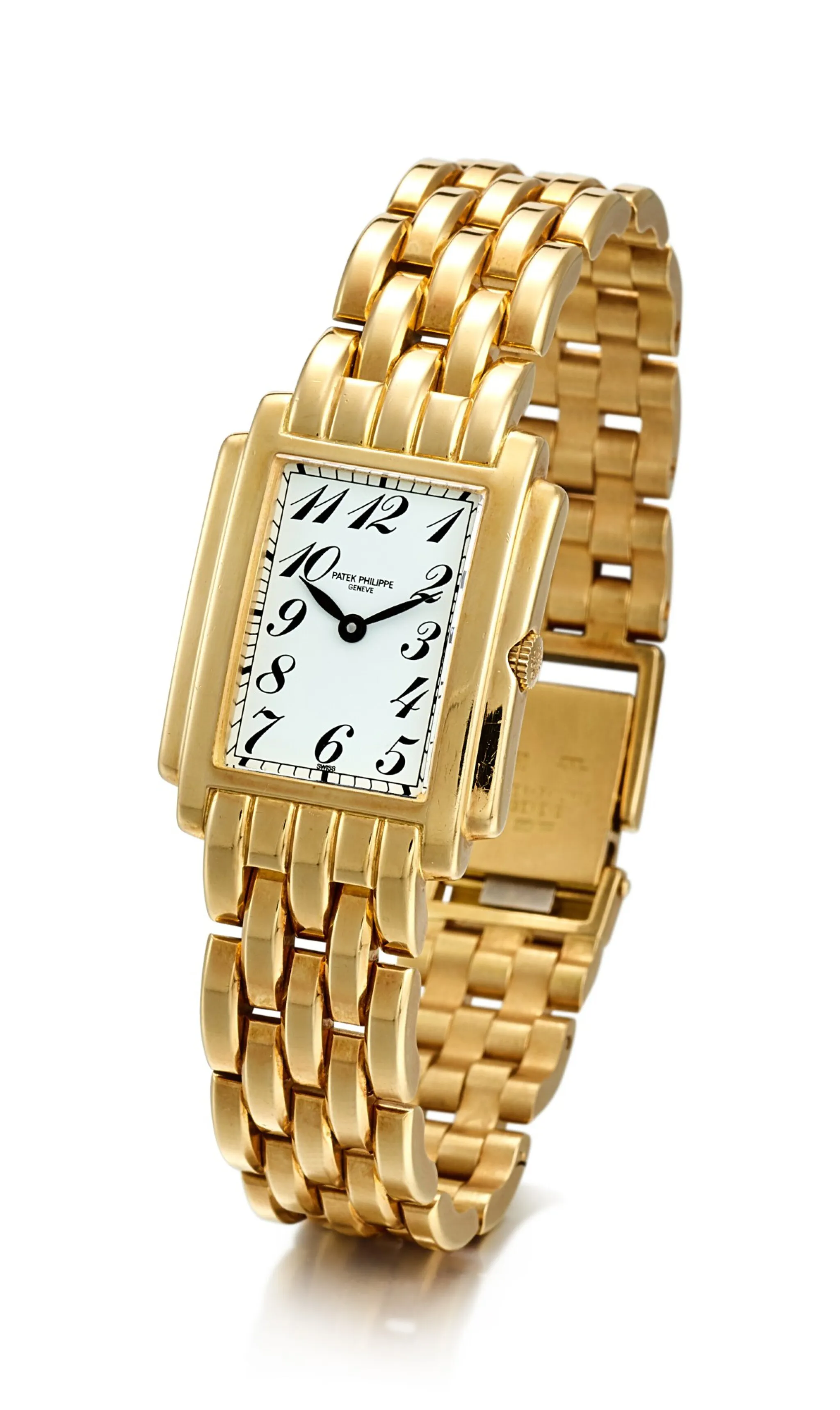 Patek Philippe 4824/1 22.5mm Yellow gold White 1