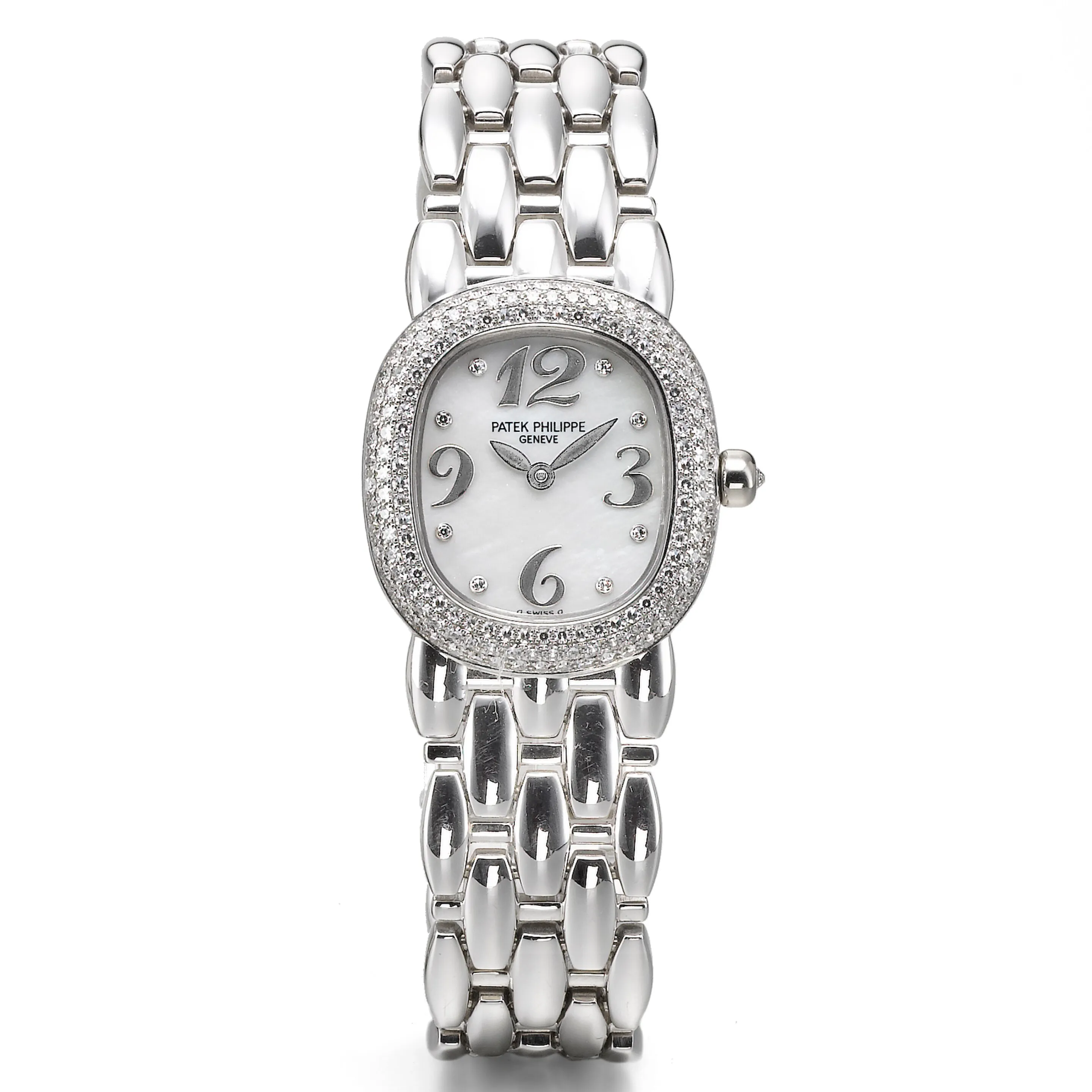 Patek Philippe 4831/1 25mm White gold Mother-of-pearl