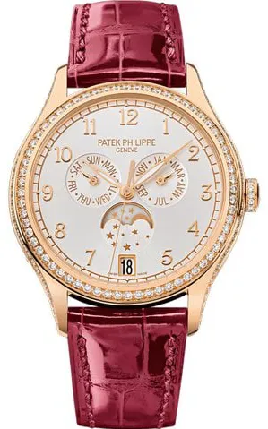 Patek Philippe Annual Calendar 4947R-001 38mm Rose gold Silver