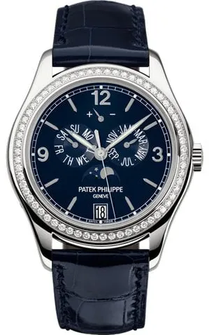 Patek Philippe Annual Calendar 5147G-001 39mm White gold Blue