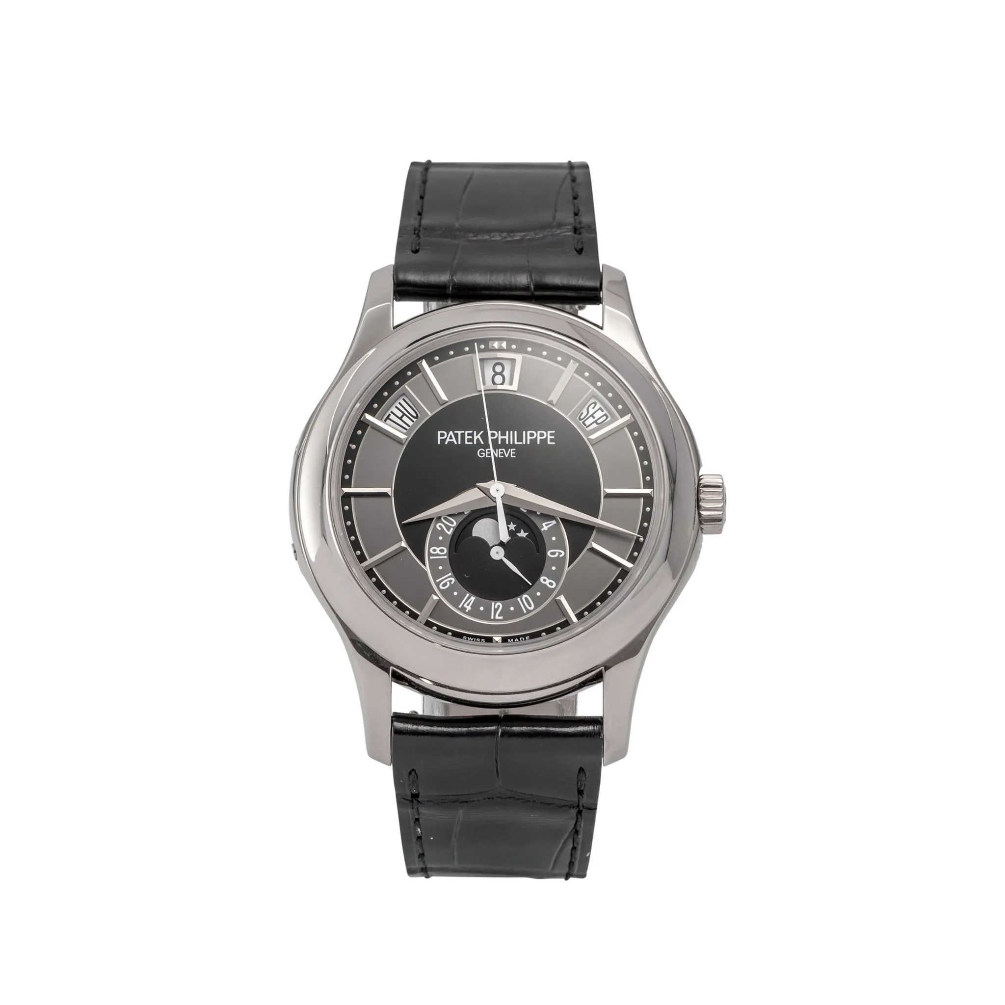 Patek Philippe Annual Calendar 5205 40mm White gold Black