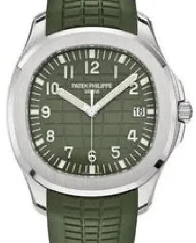 Patek Philippe Aquanaut 5168G-010 42mm White gold Green