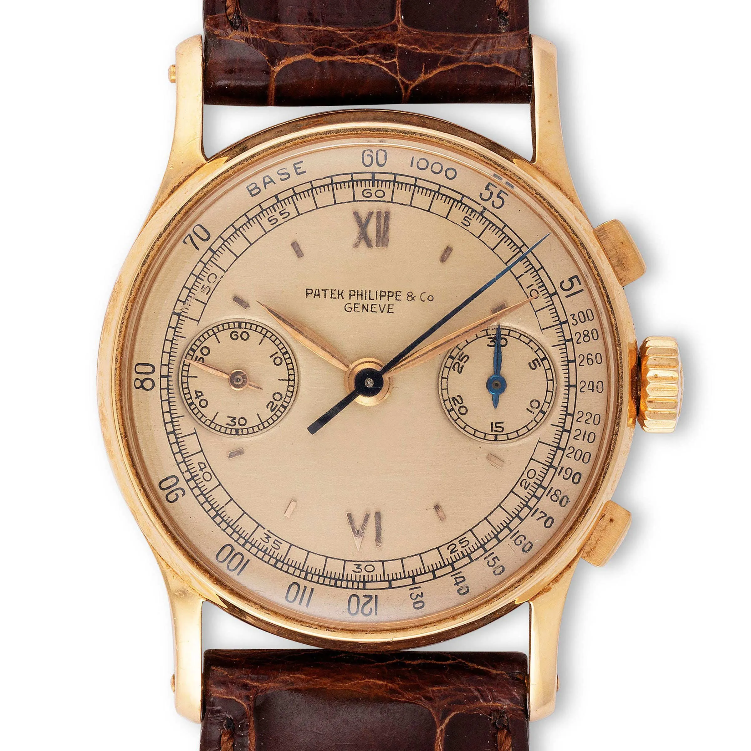 Patek Philippe Chronograph 130 33mm Rose gold Champagne