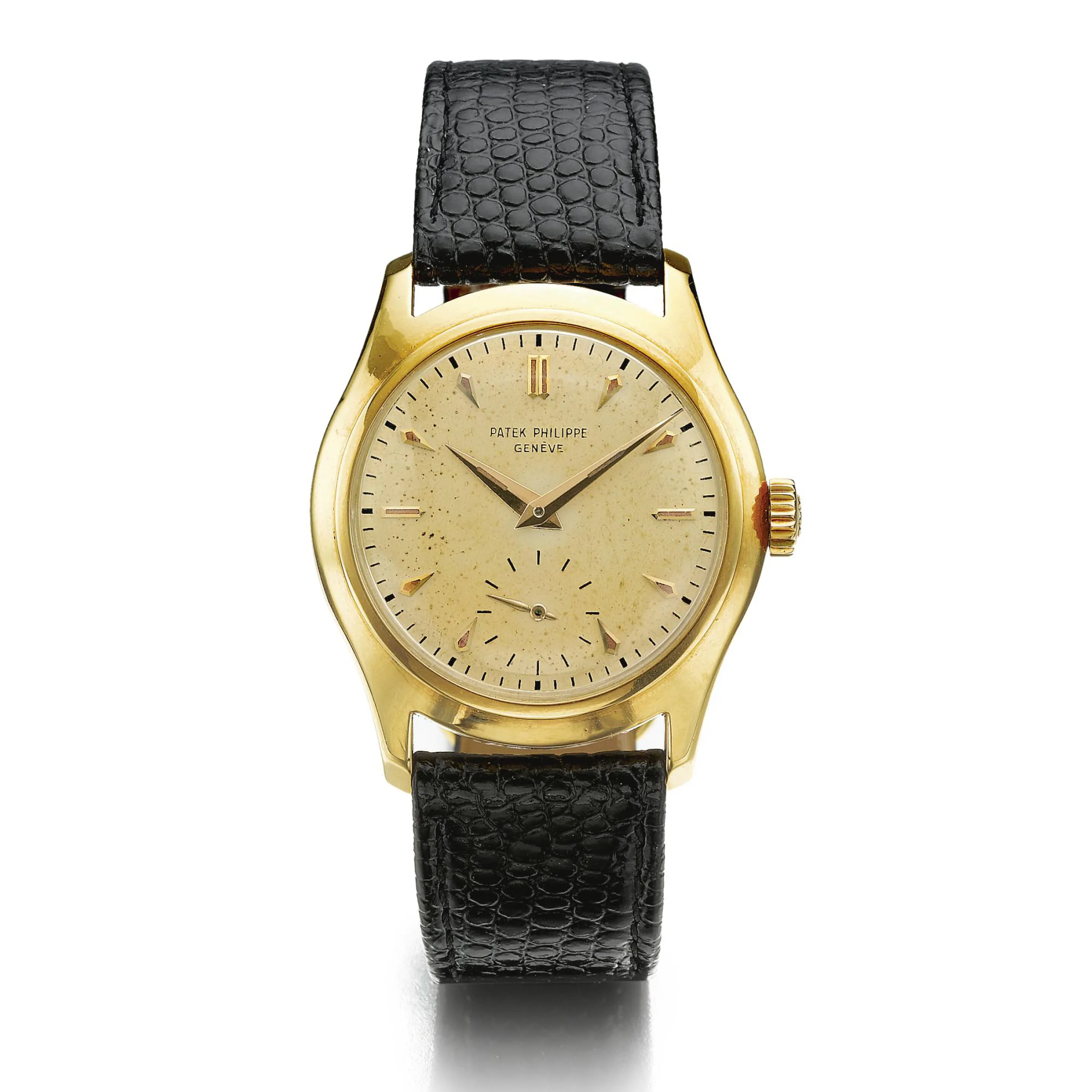 Patek Philippe Calatrava 2532 35mm Yellow gold Silver