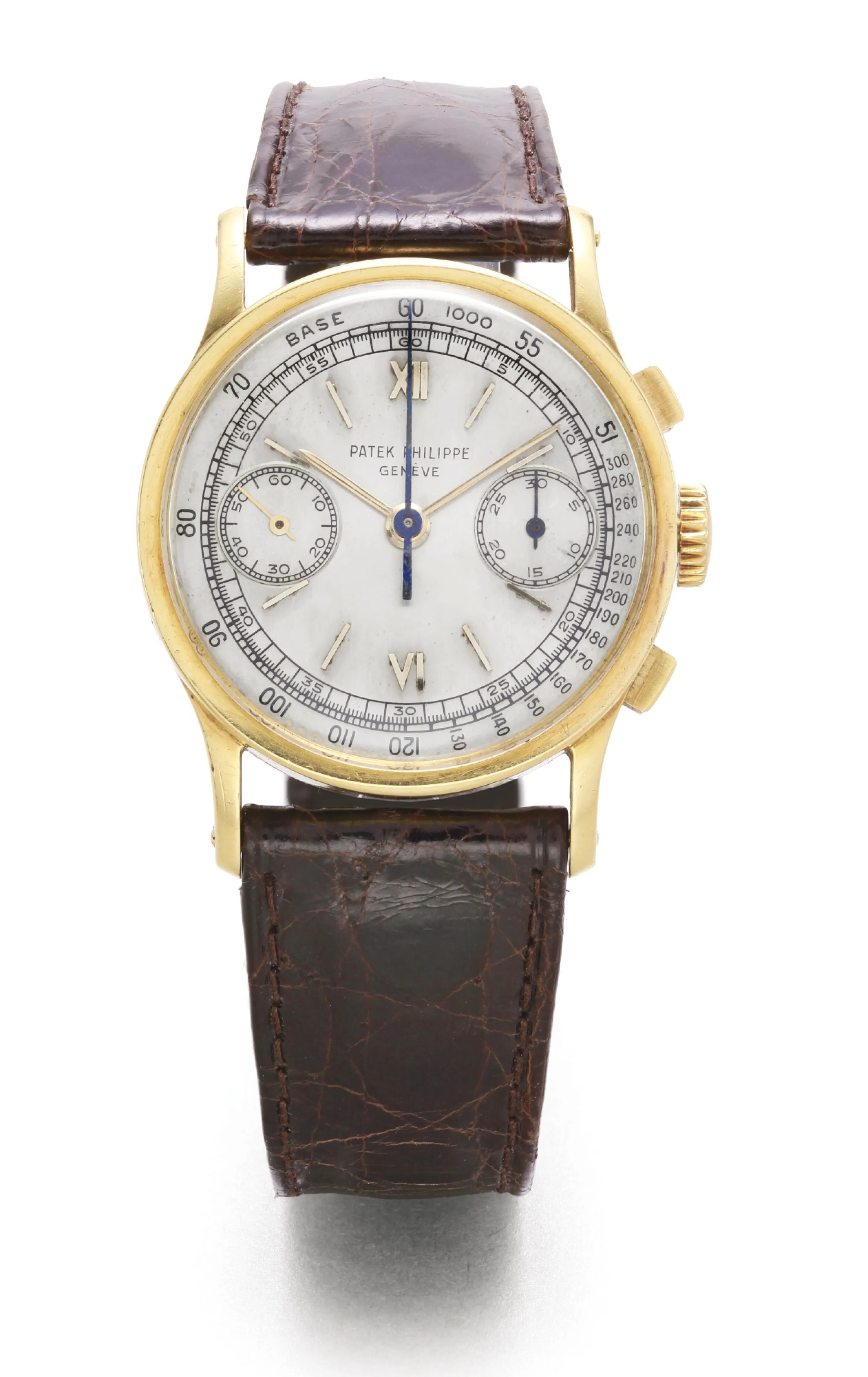 Patek Philippe Chronograph 530 33mm Yellow gold Silver