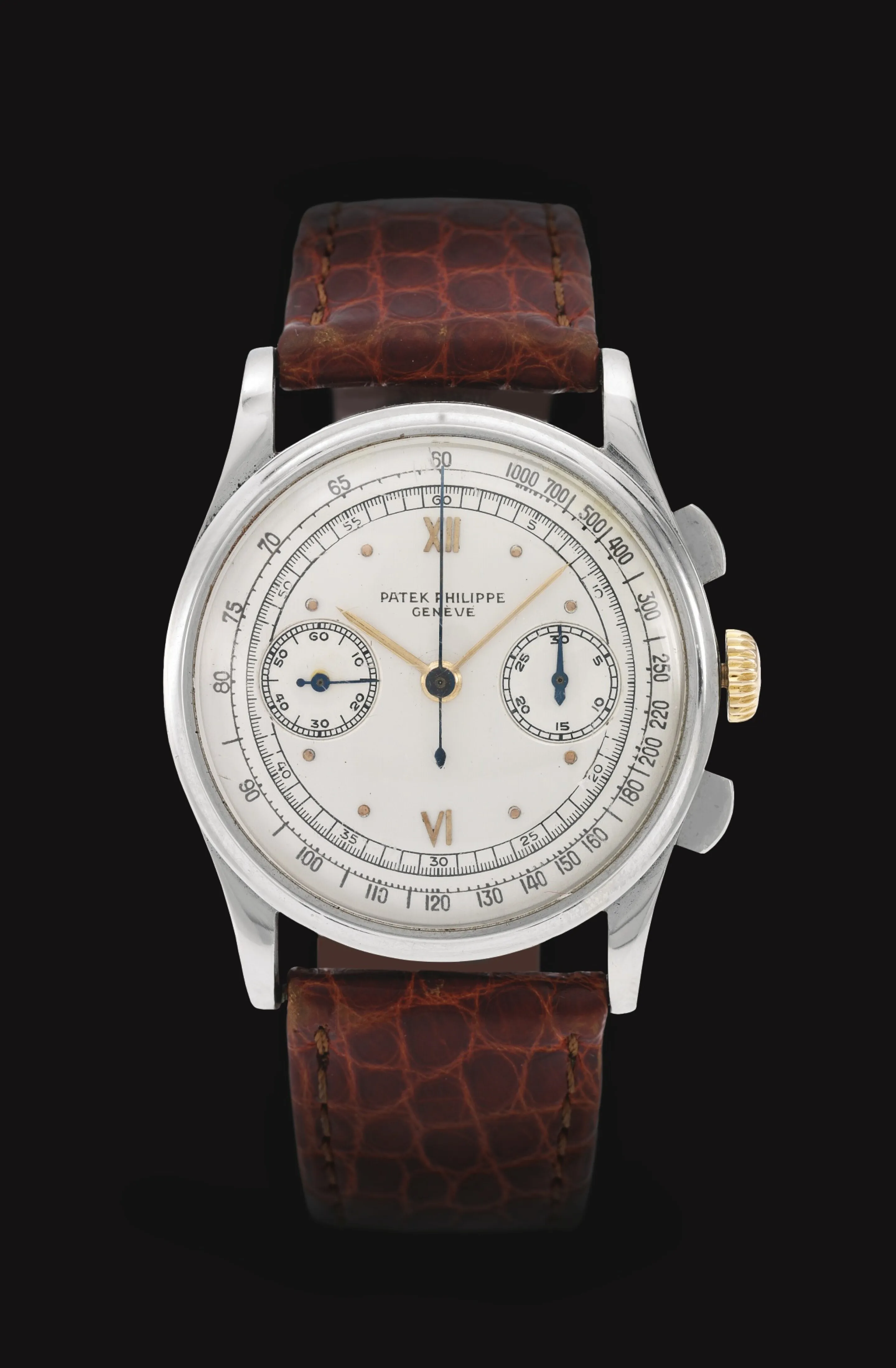 Patek Philippe Chronograph 530 10mm Stainless steel Silver