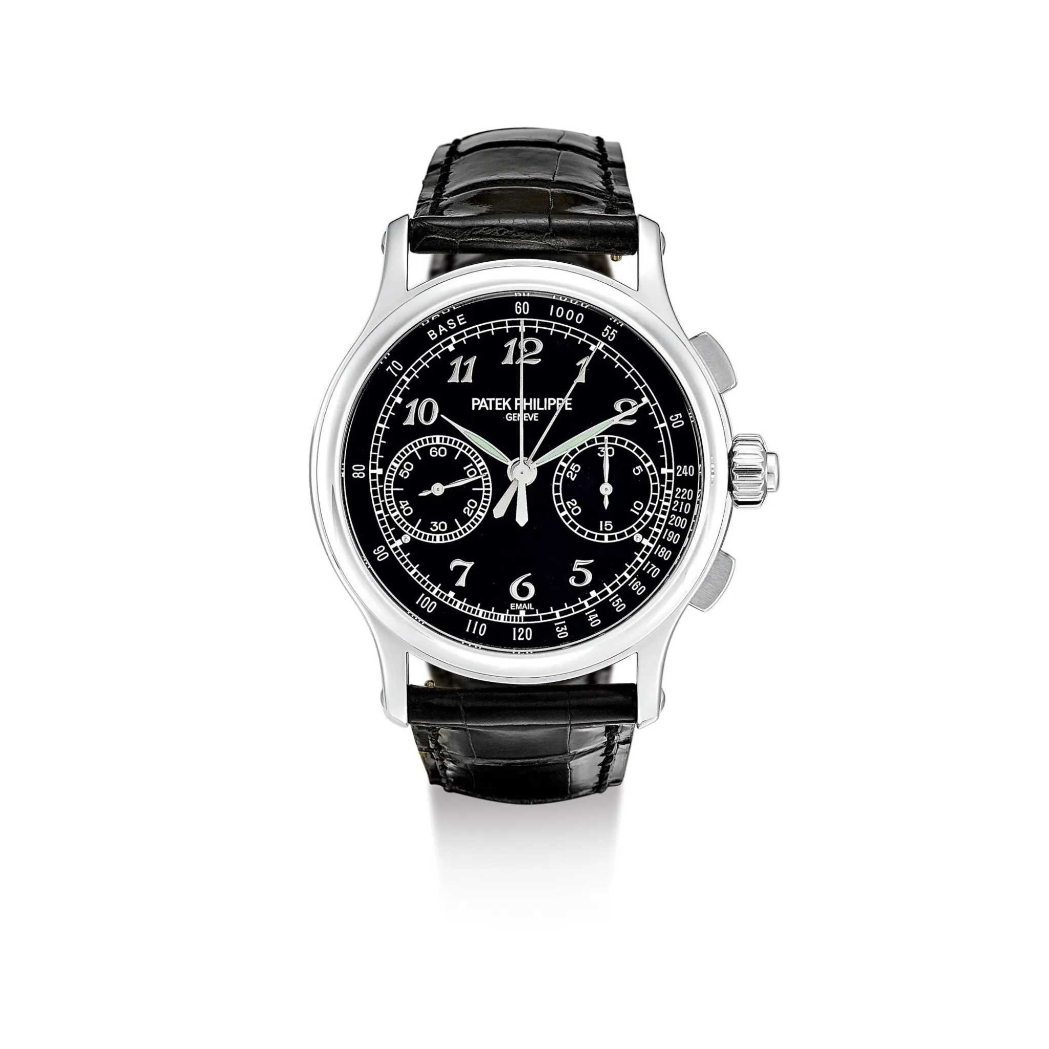 Patek Philippe Split-Seconds Chronograph 5370 41mm Platinum Black