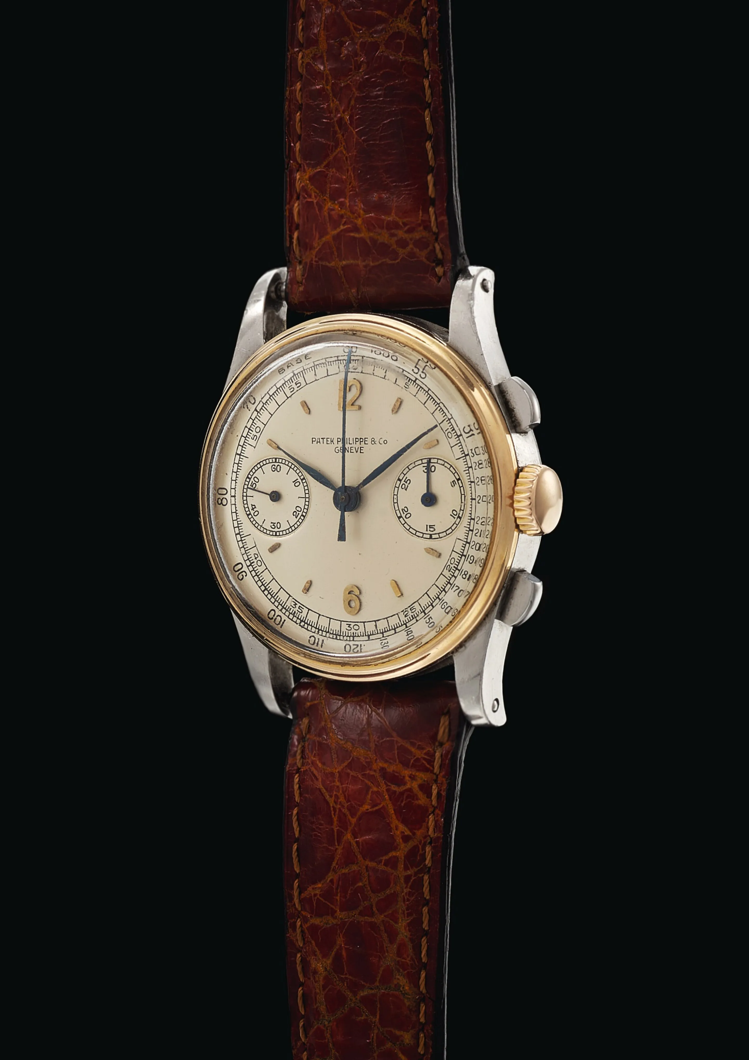 Patek Philippe Chronograph 130 33mm Stainless steel Silver