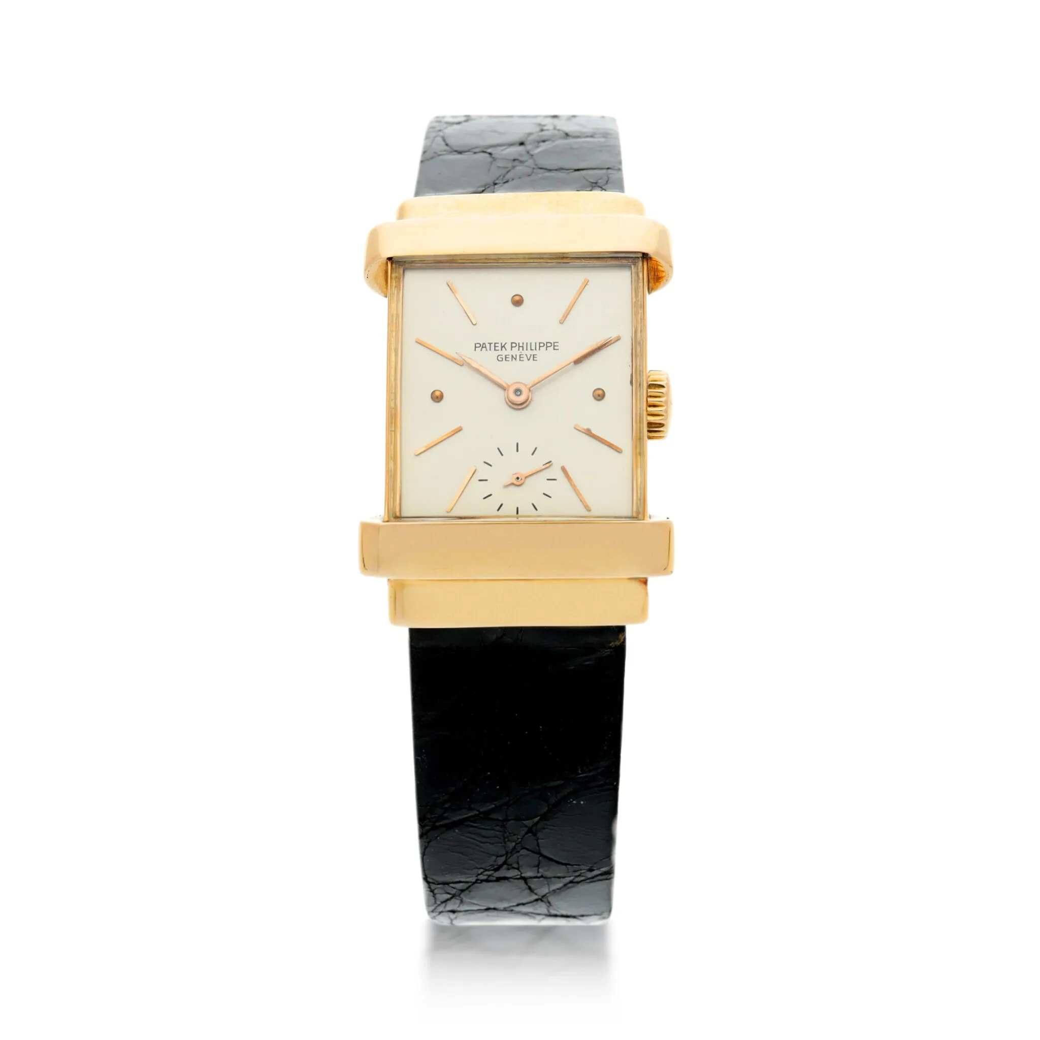 Patek Philippe Top Hat 1450 21mm Rose gold Silver