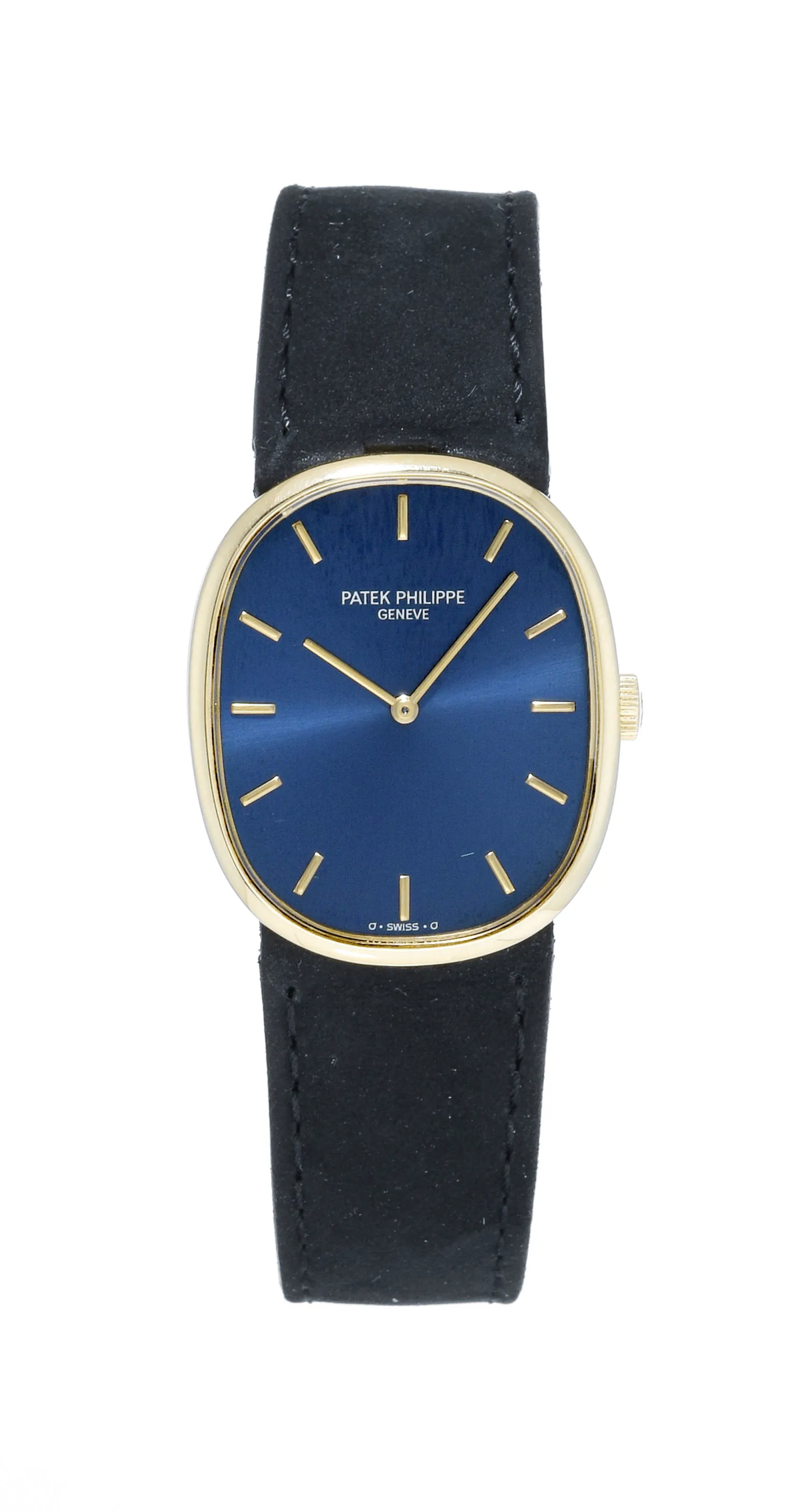 Patek Philippe Golden Ellipse 3748 27mm Yellow gold Blue