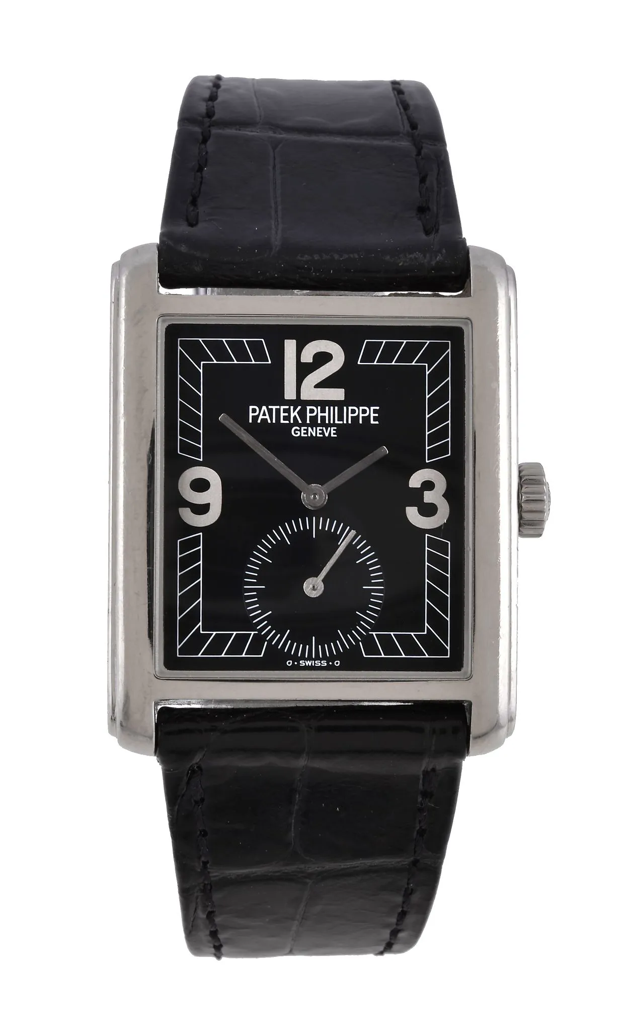 Patek Philippe Gondolo 5014 28mm White gold Black