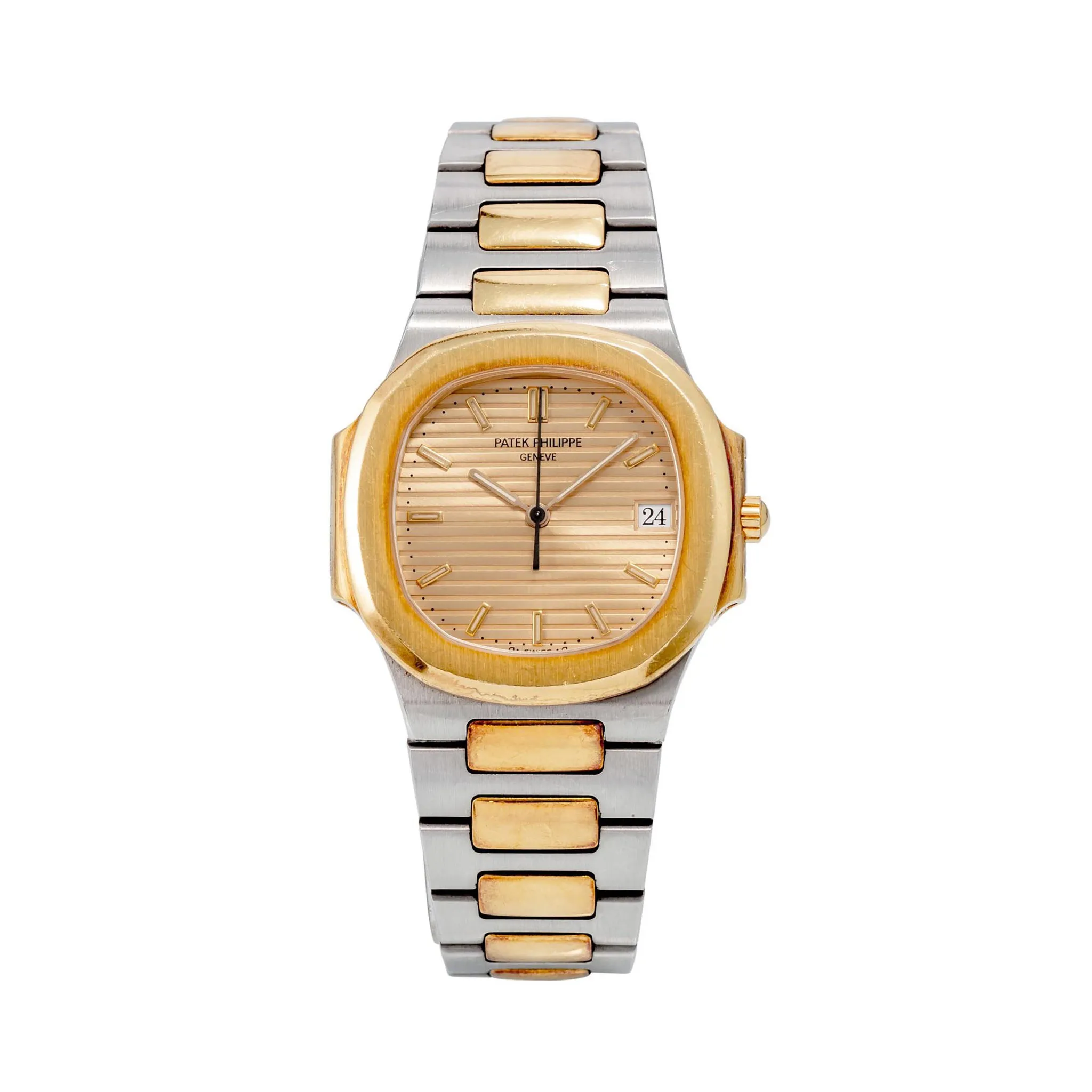 Patek Philippe Nautilus 3900/1 30mm Yellow gold Champagne