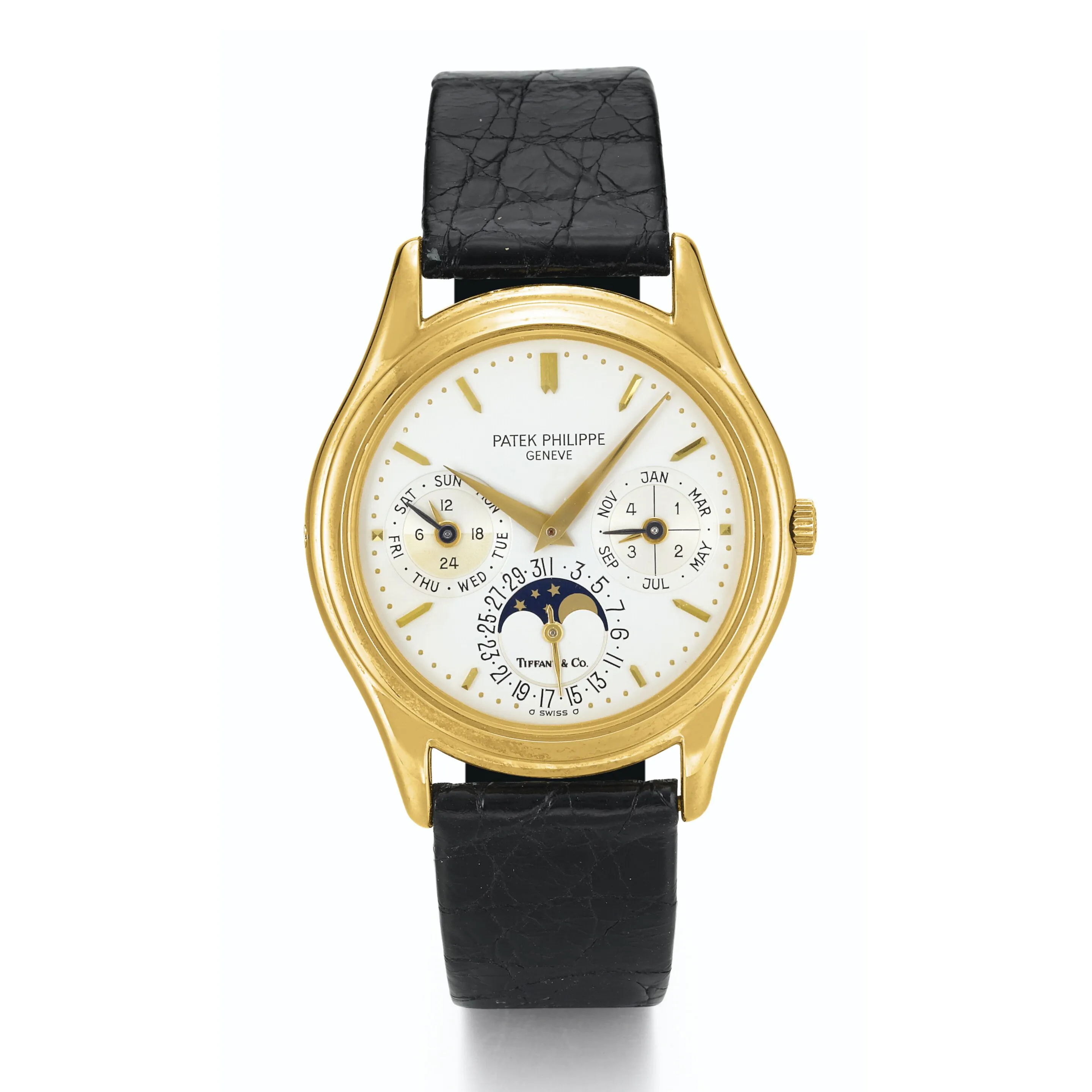 Patek Philippe Perpetual Calendar 3941 36mm Yellow gold White