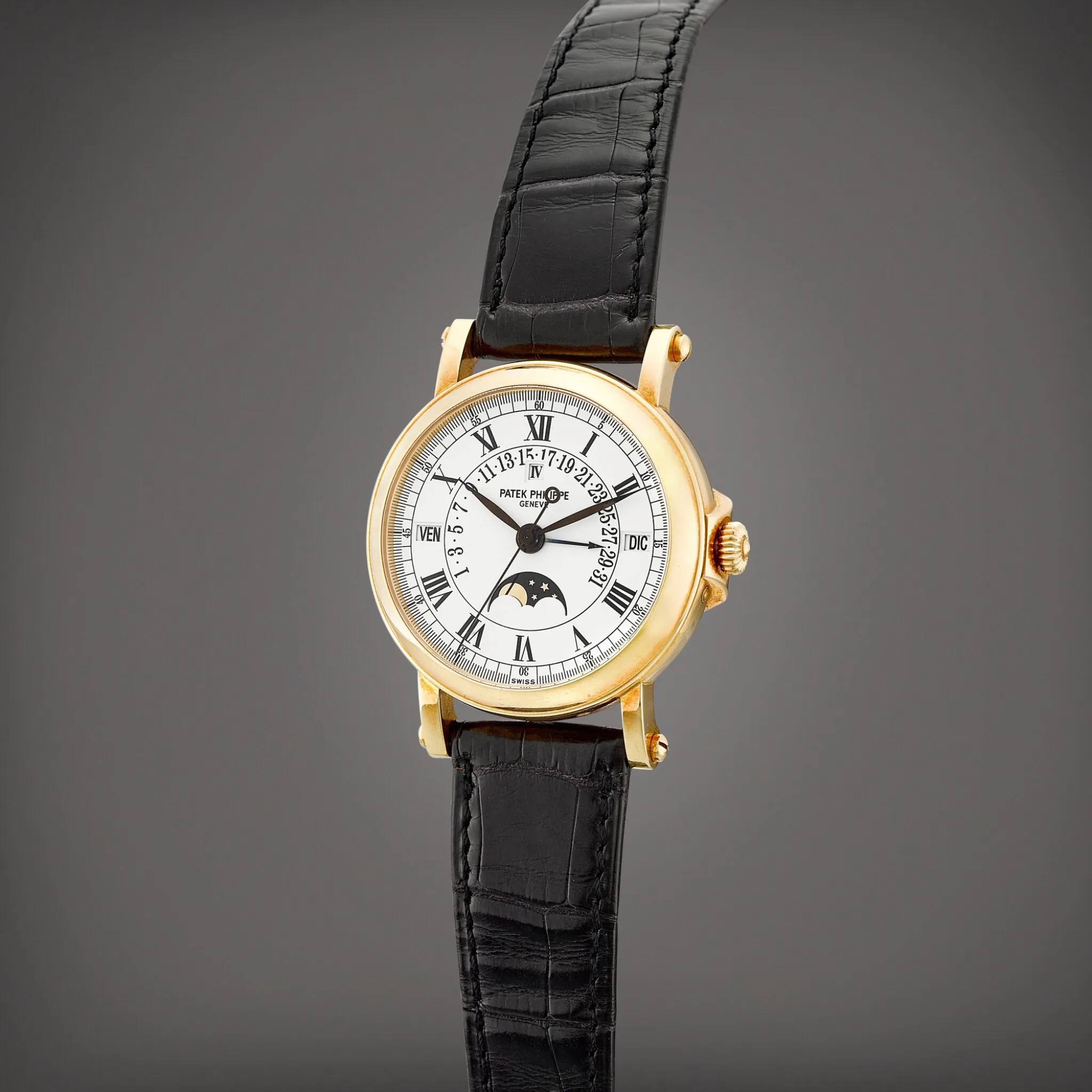 Patek Philippe Perpetual Calendar 5059 36mm Yellow gold White 1