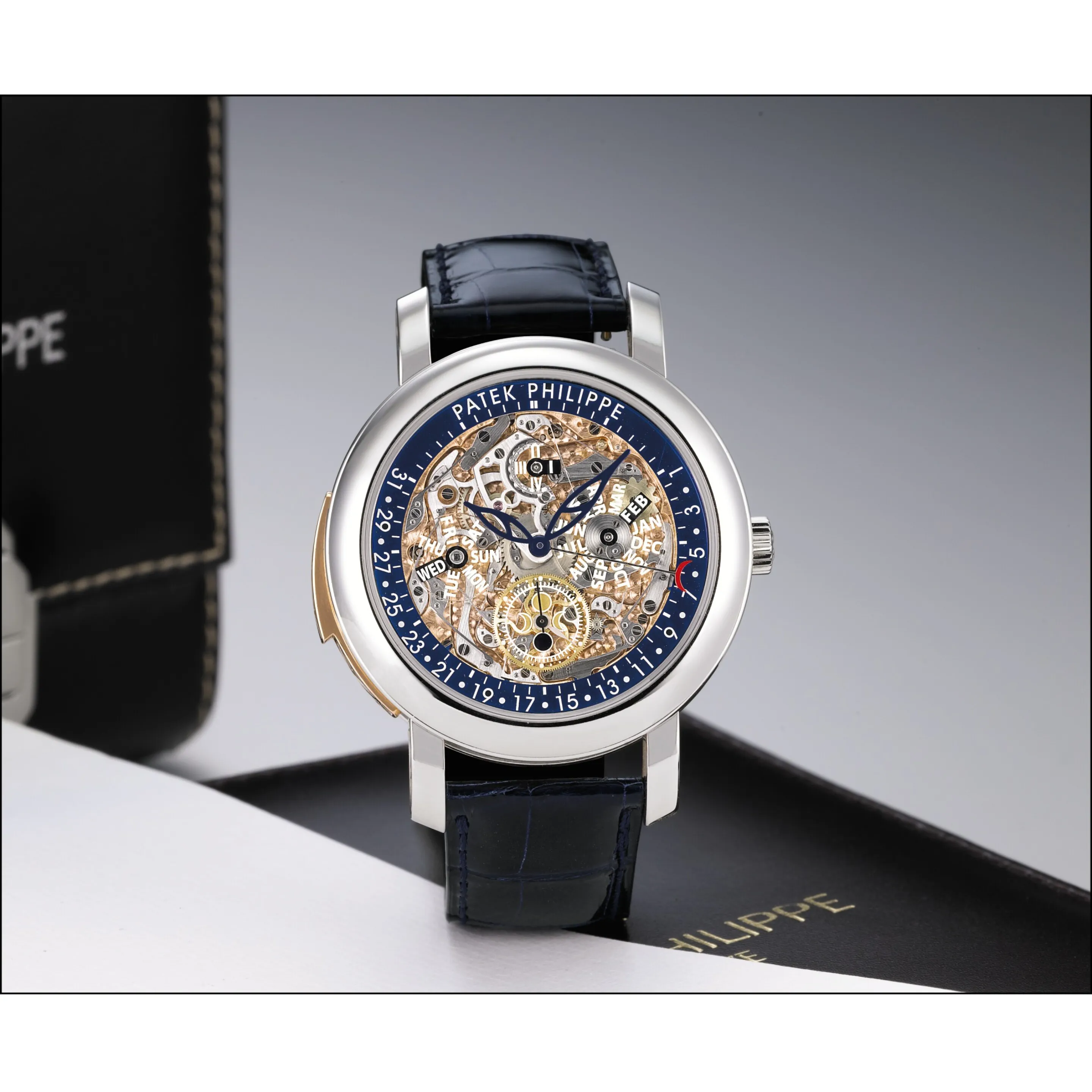 Patek Philippe Perpetual Calendar 5104 43mm Platinum Skeletonized