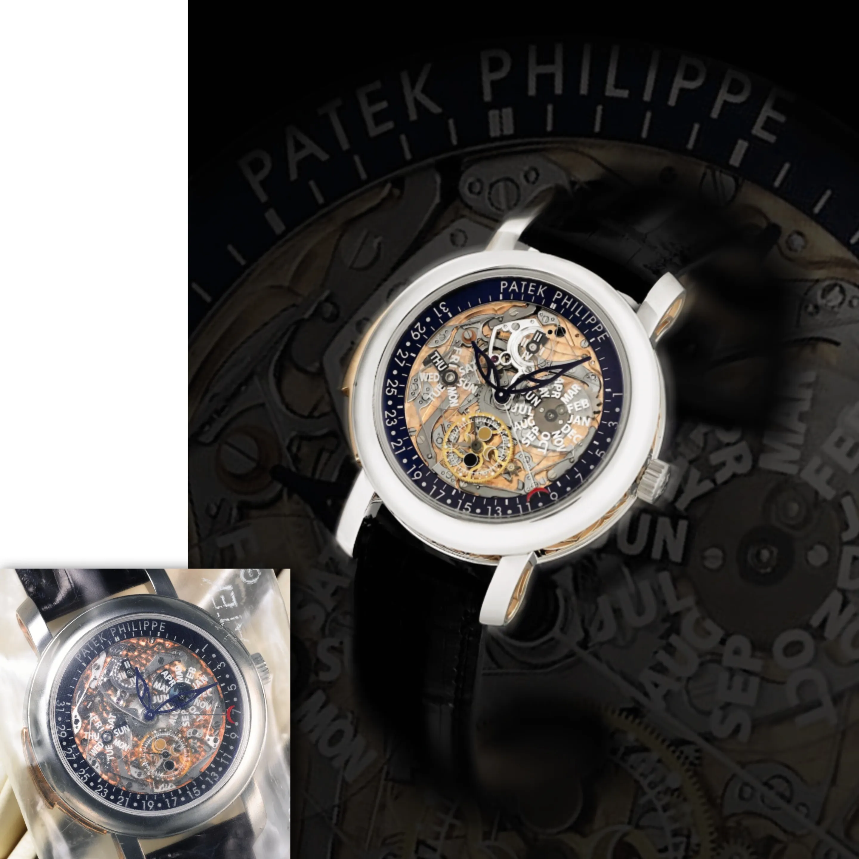 Patek Philippe Perpetual Calendar 5104 43mm Platinum Skeletonized