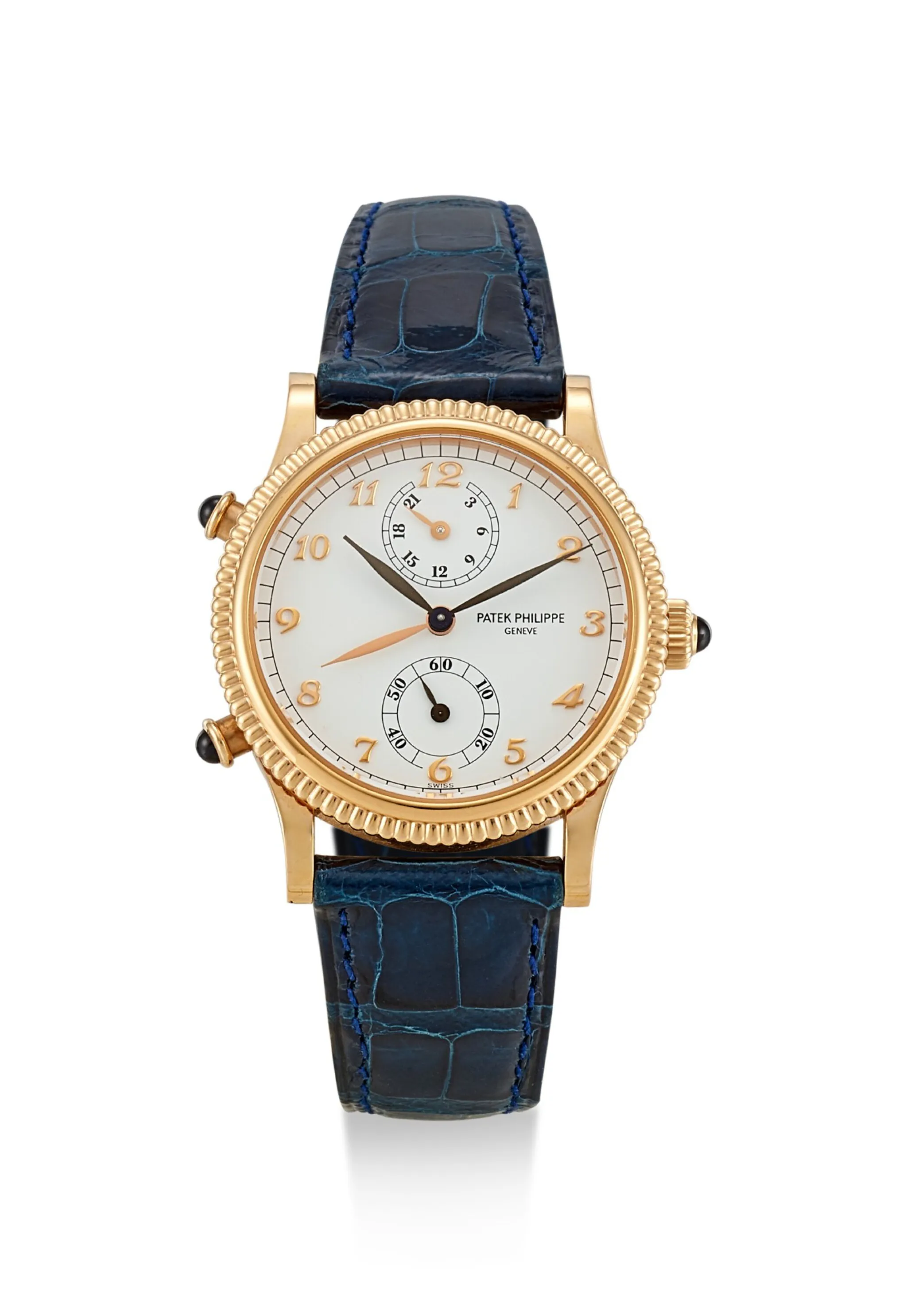 Patek Philippe Travel Time 4864 29.5mm Rose gold White