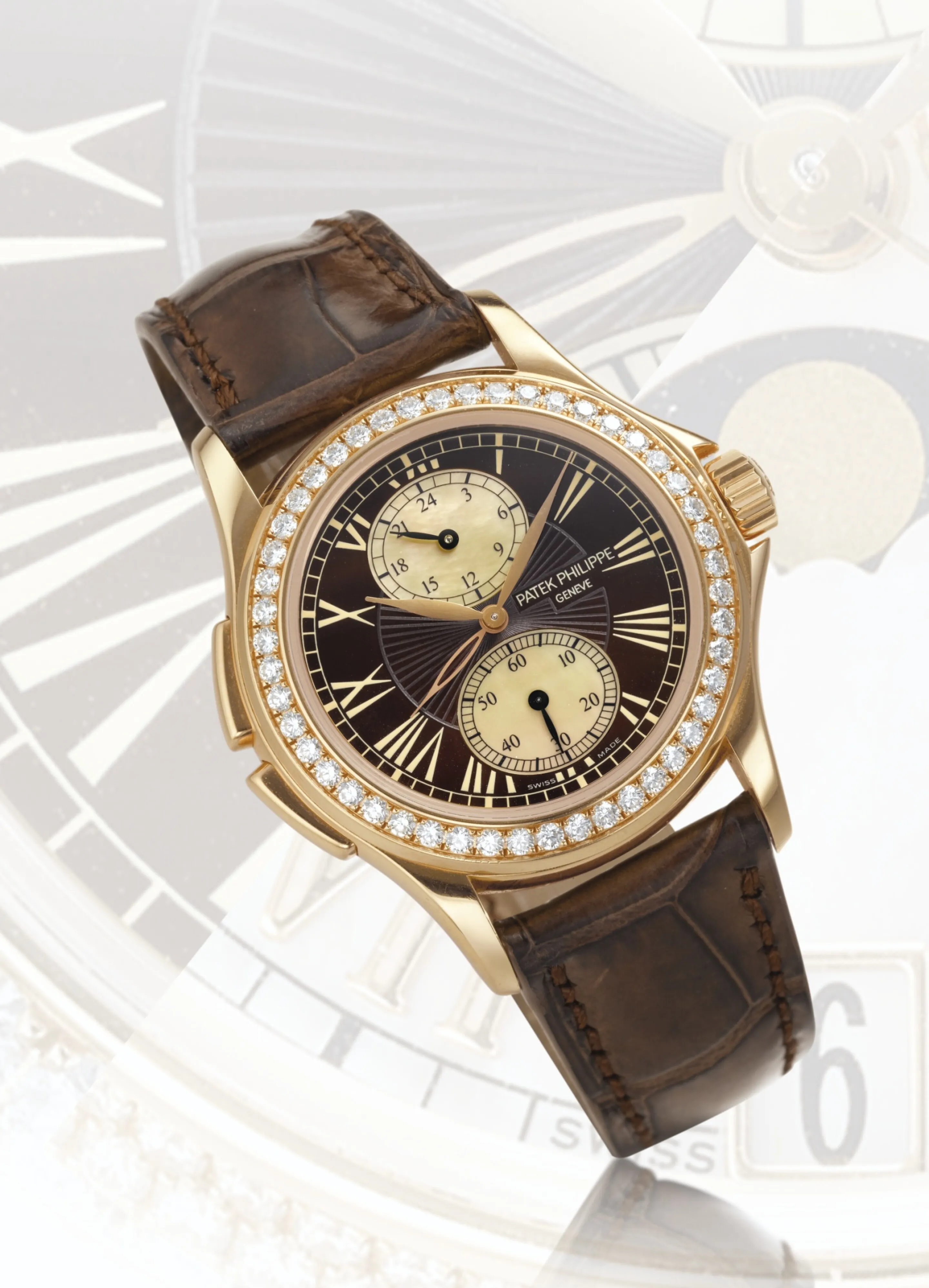 Patek Philippe Calatrava 4934 35mm Rose gold Brown