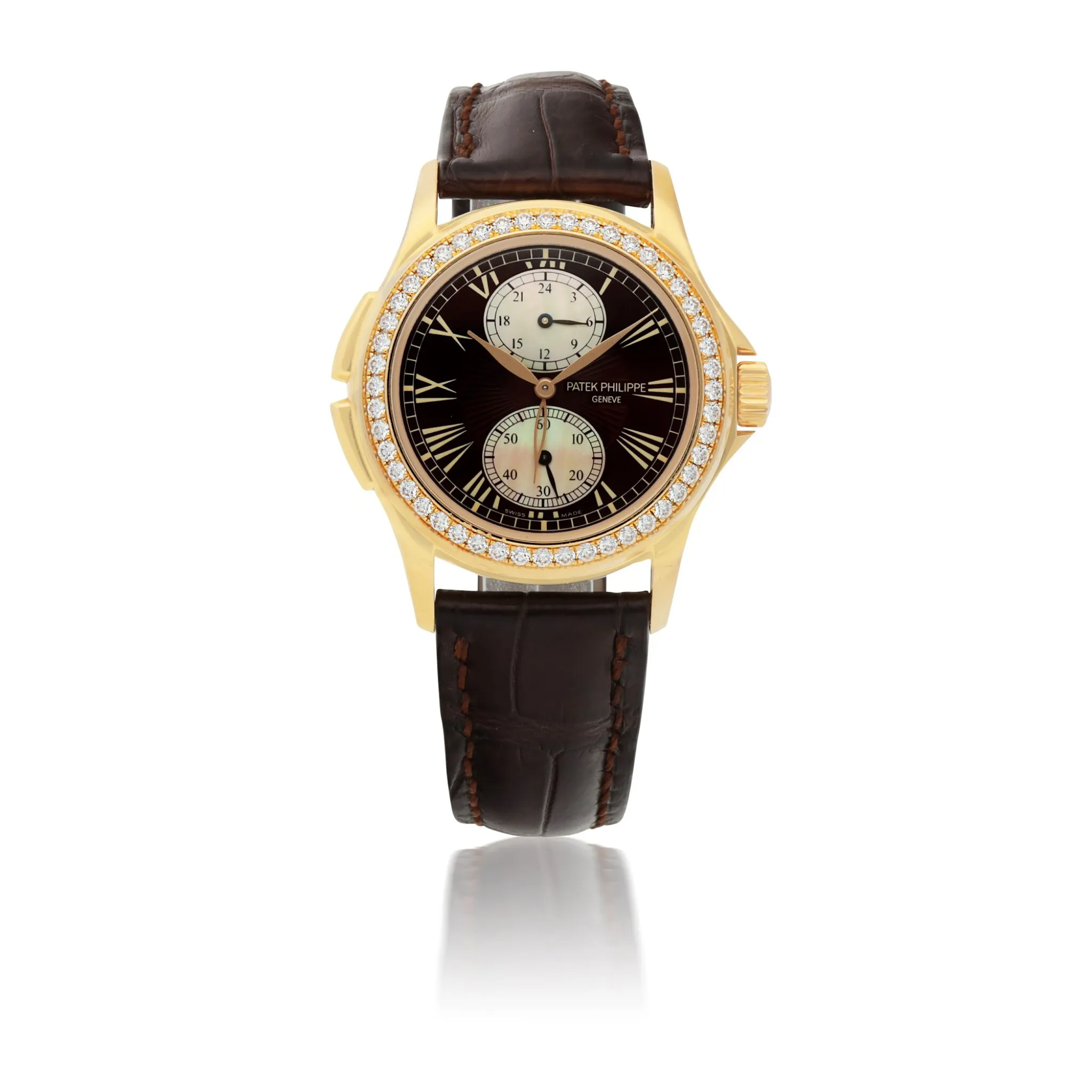 Patek Philippe Calatrava 4934 35mm Yellow gold Mother-of-pearl