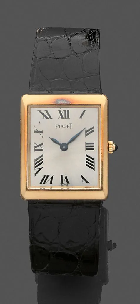 Piaget 9150 23mm Yellow gold Silver