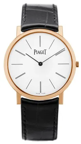 Piaget Altiplano G0A31114 38mm Rose gold Silver