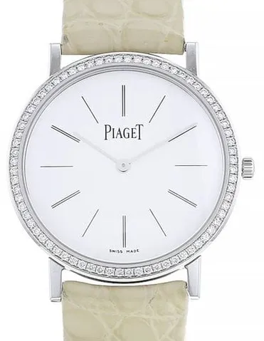 Piaget Altiplano P10245 34mm White gold White