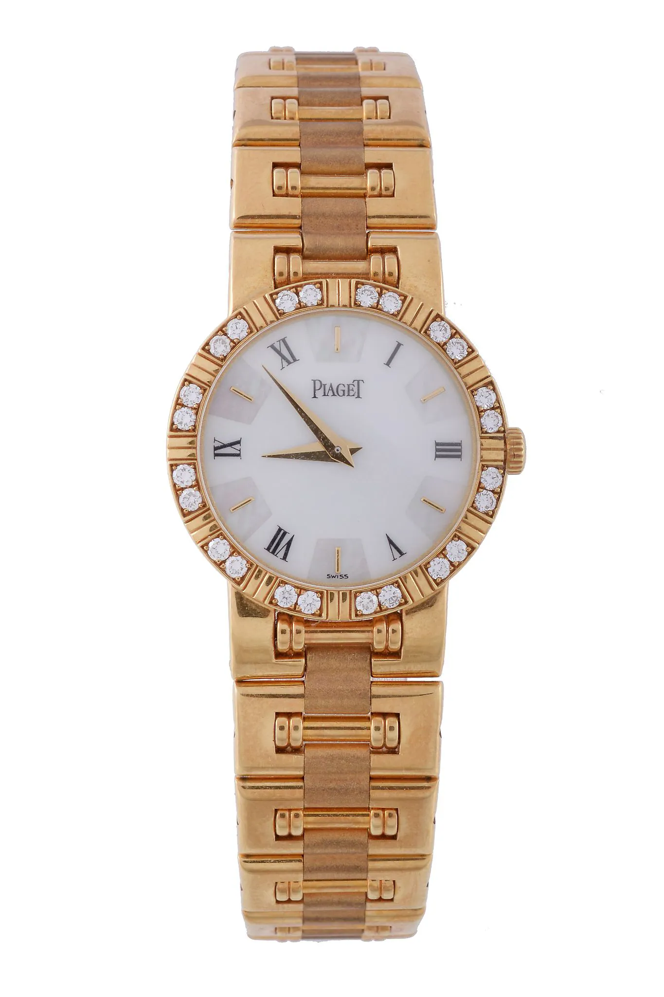 Piaget Dancer 80564 K81 23mm Yellow gold and Diamond Mother-of-pearl