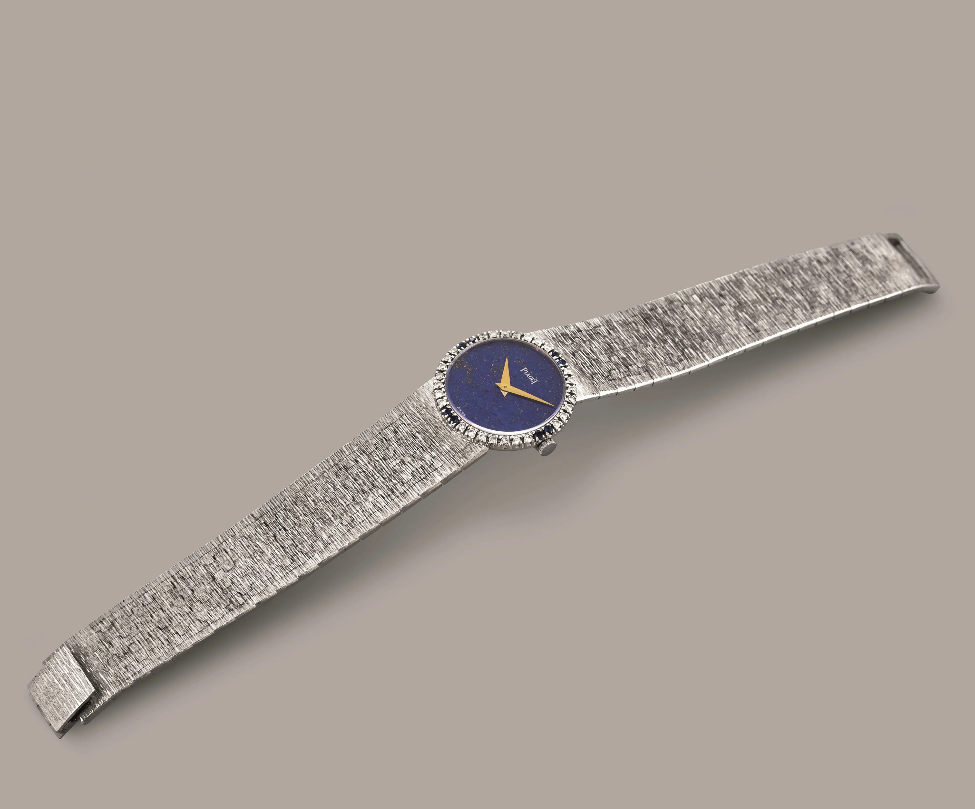 Piaget Dancer 9706 24mm White gold Lapis lazuli 4