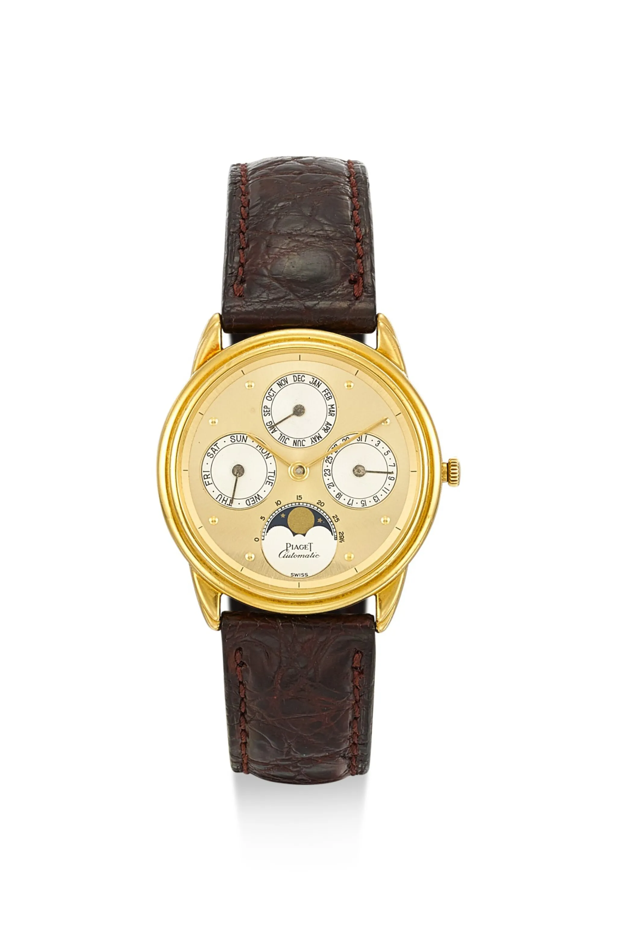 Piaget Gouverneur 15958 32mm Yellow gold Champagne