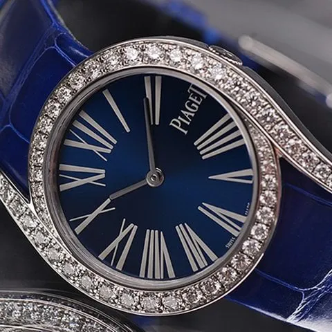 Piaget Limelight G0A42163 32mm White gold Blue