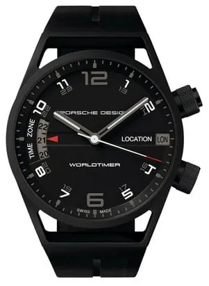 Porsche Design Worldtimer 6750.13.44.1180 45mm Titanium Black