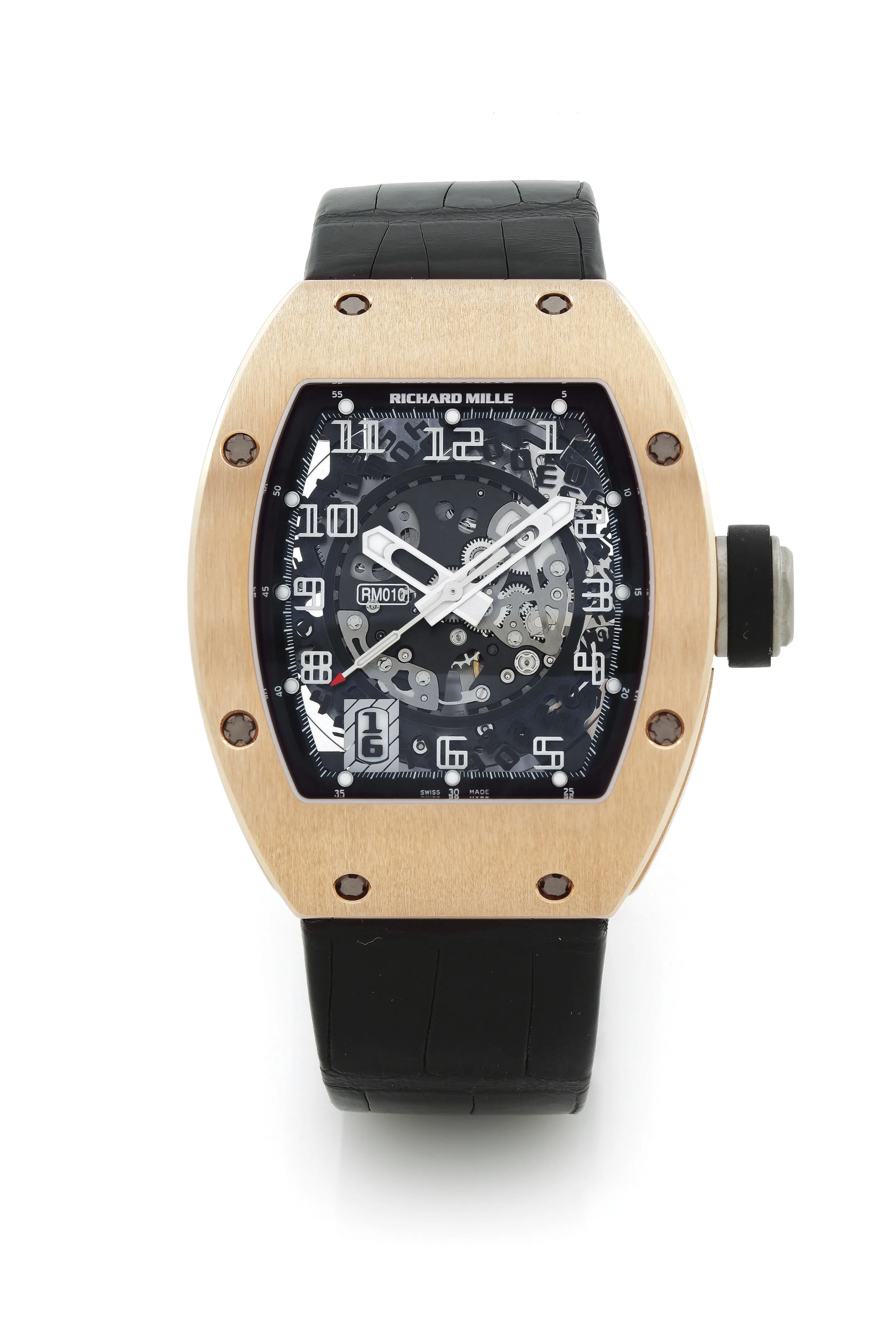 Richard Mille RM 010 RM 010 48mm Rose gold Skeletonized