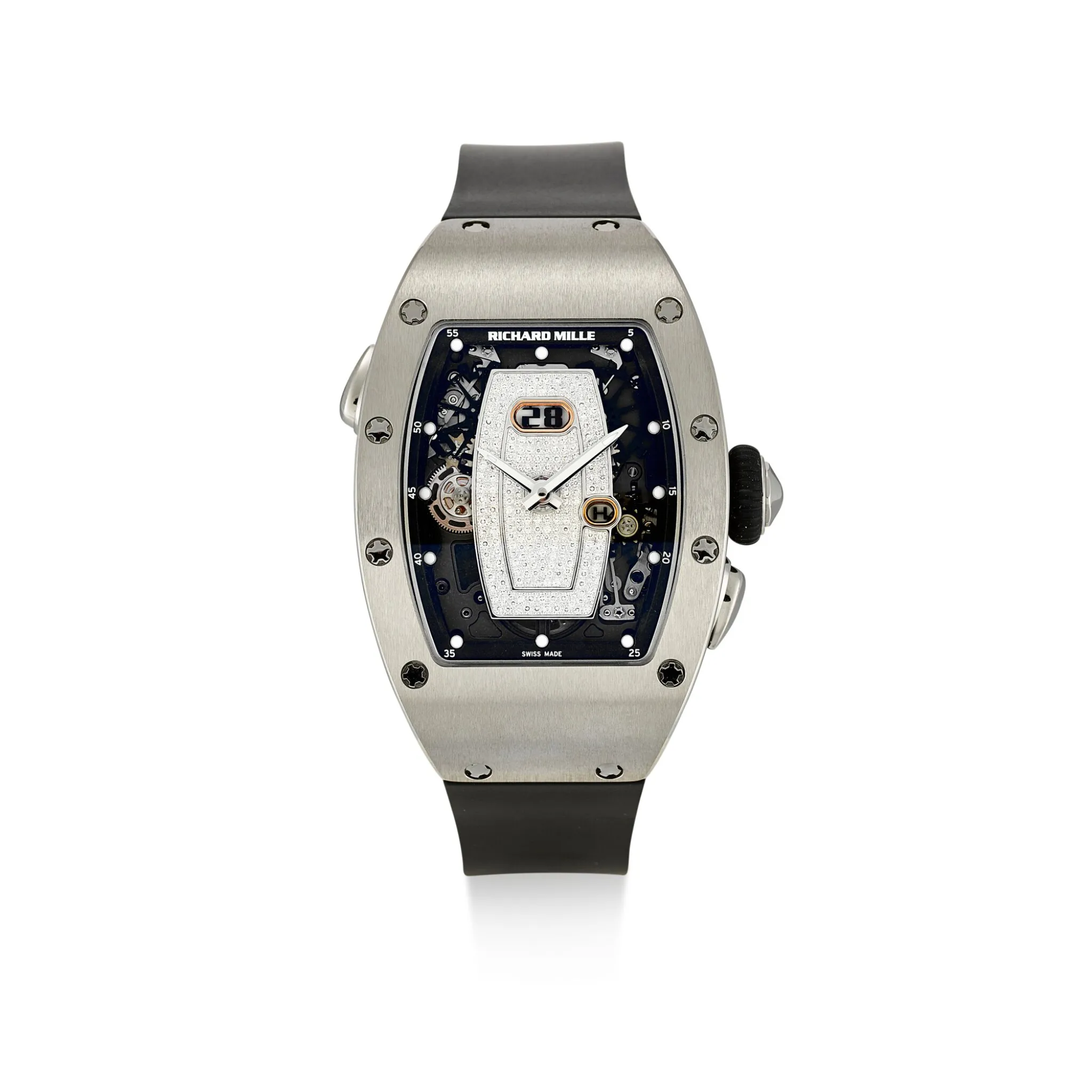 Richard Mille RM 037 RM 037 34.5mm Titanium Semi-skeletonized