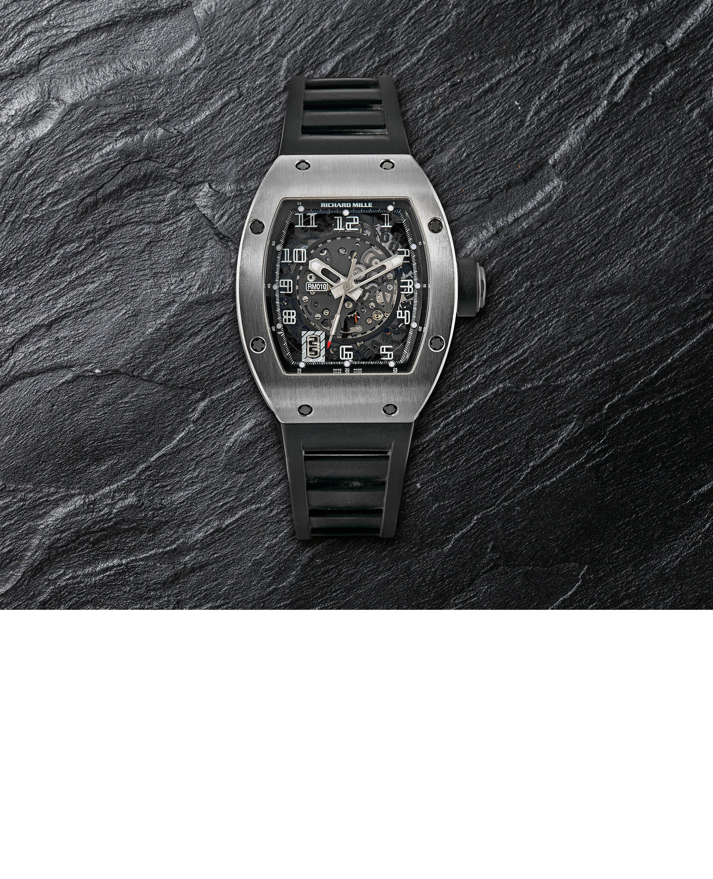 Richard Mille RM 010 47mm White gold Skeletonized